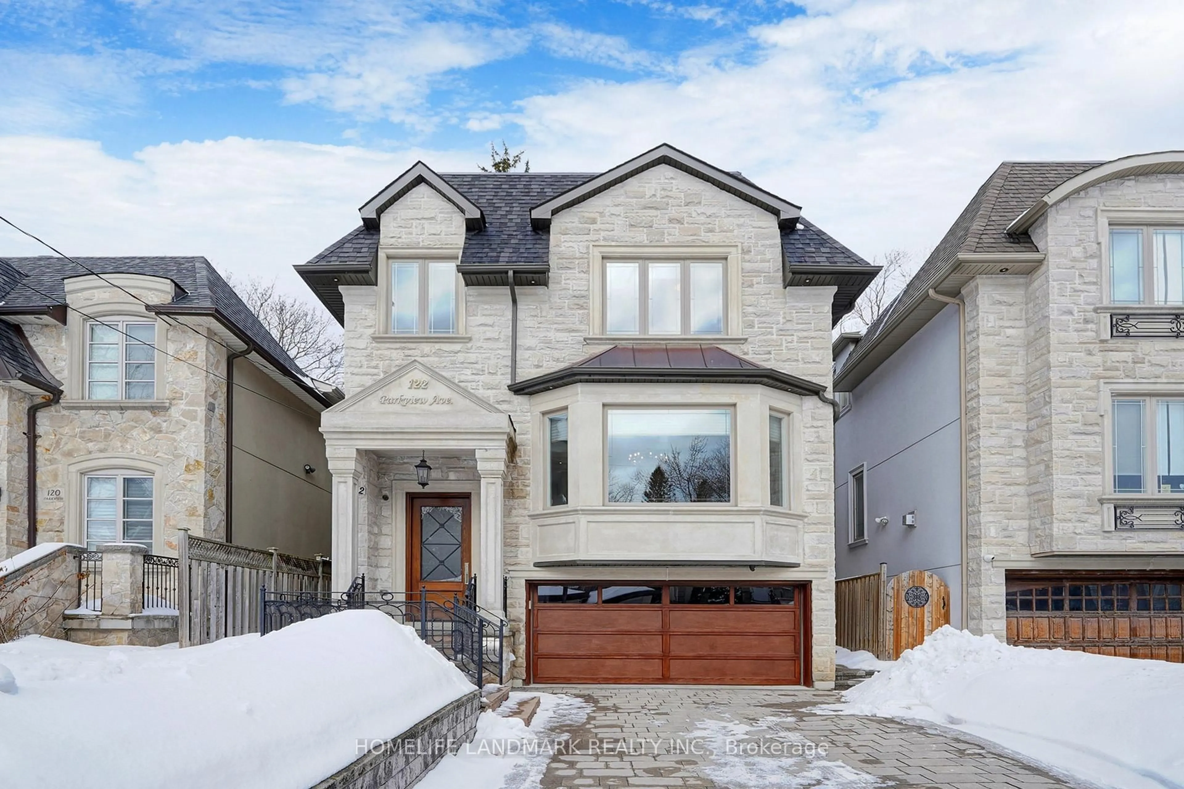 Home with brick exterior material, street for 122 Parkview Ave, Toronto Ontario M2N 3Y5