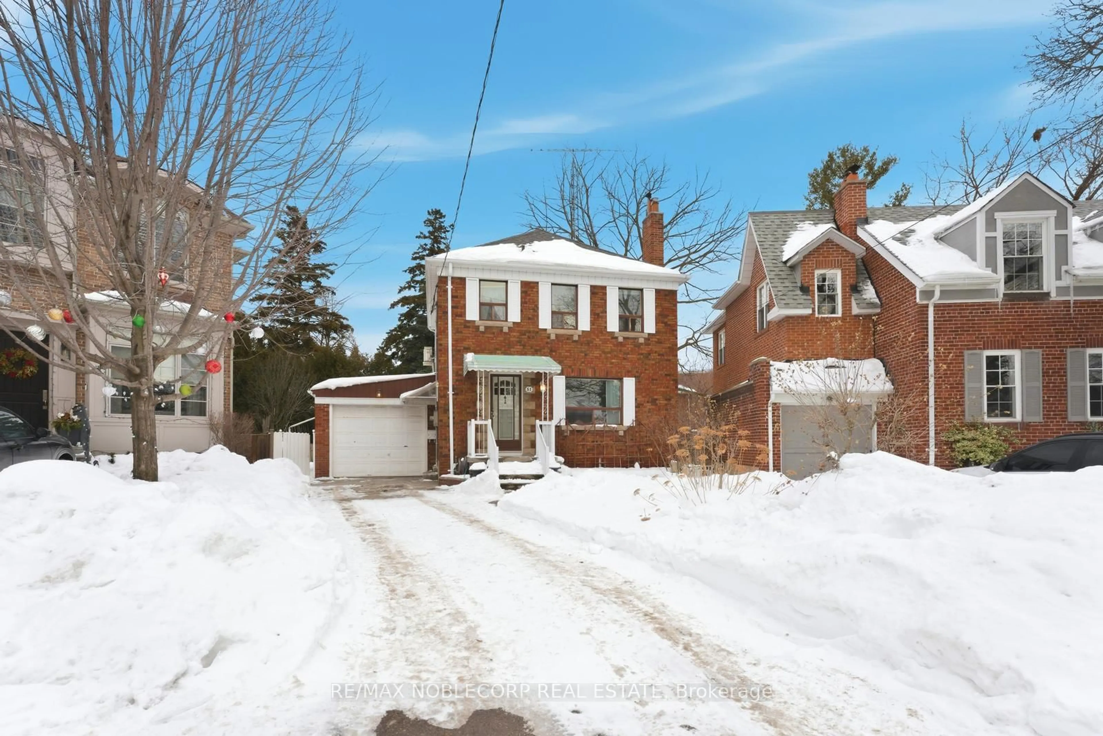 Home with brick exterior material, street for 51 Glenavy Ave, Toronto Ontario M4P 2T9