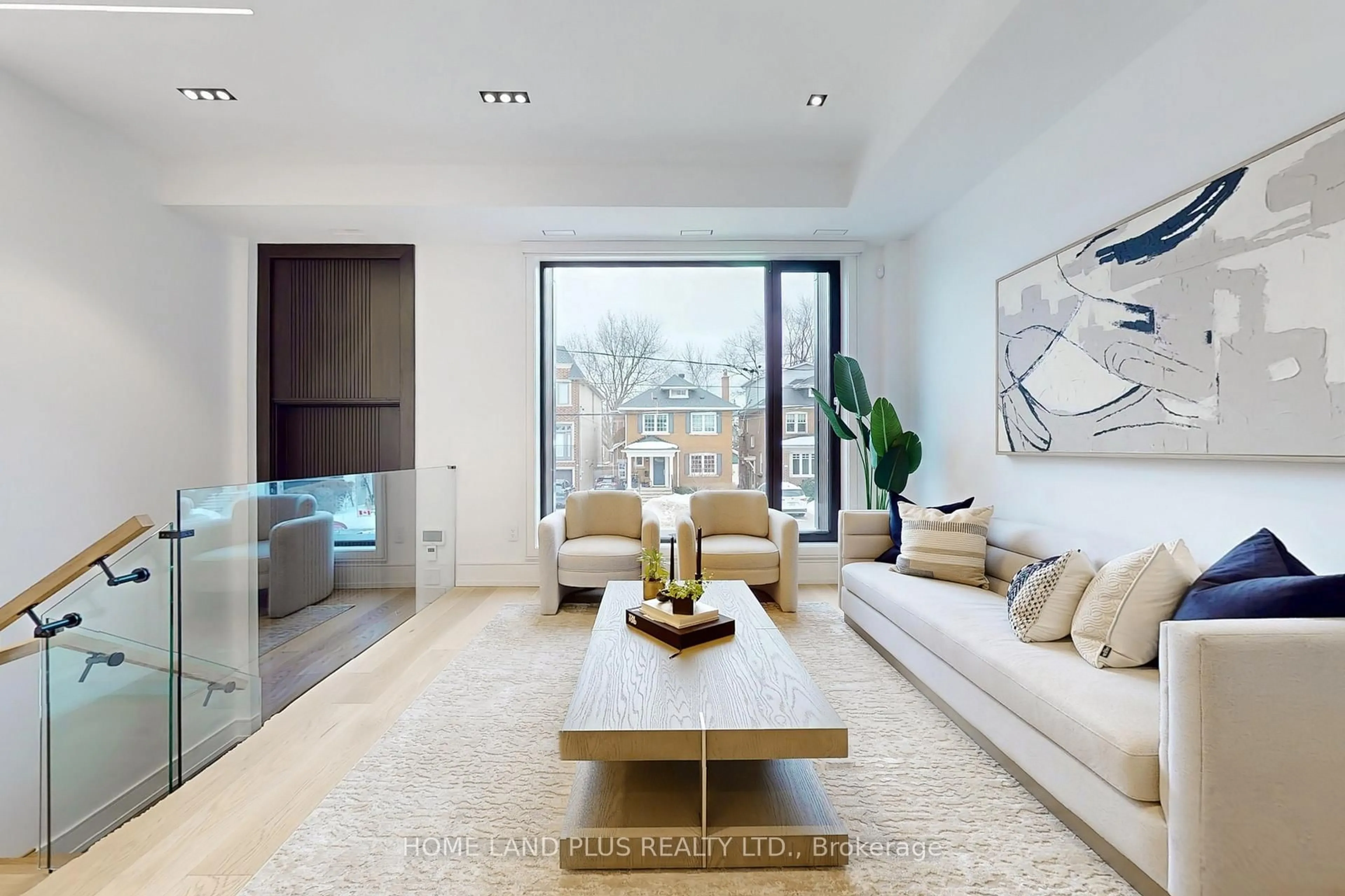 Living room with furniture, unknown for 116 Deloraine Ave, Toronto Ontario M5M 2A9