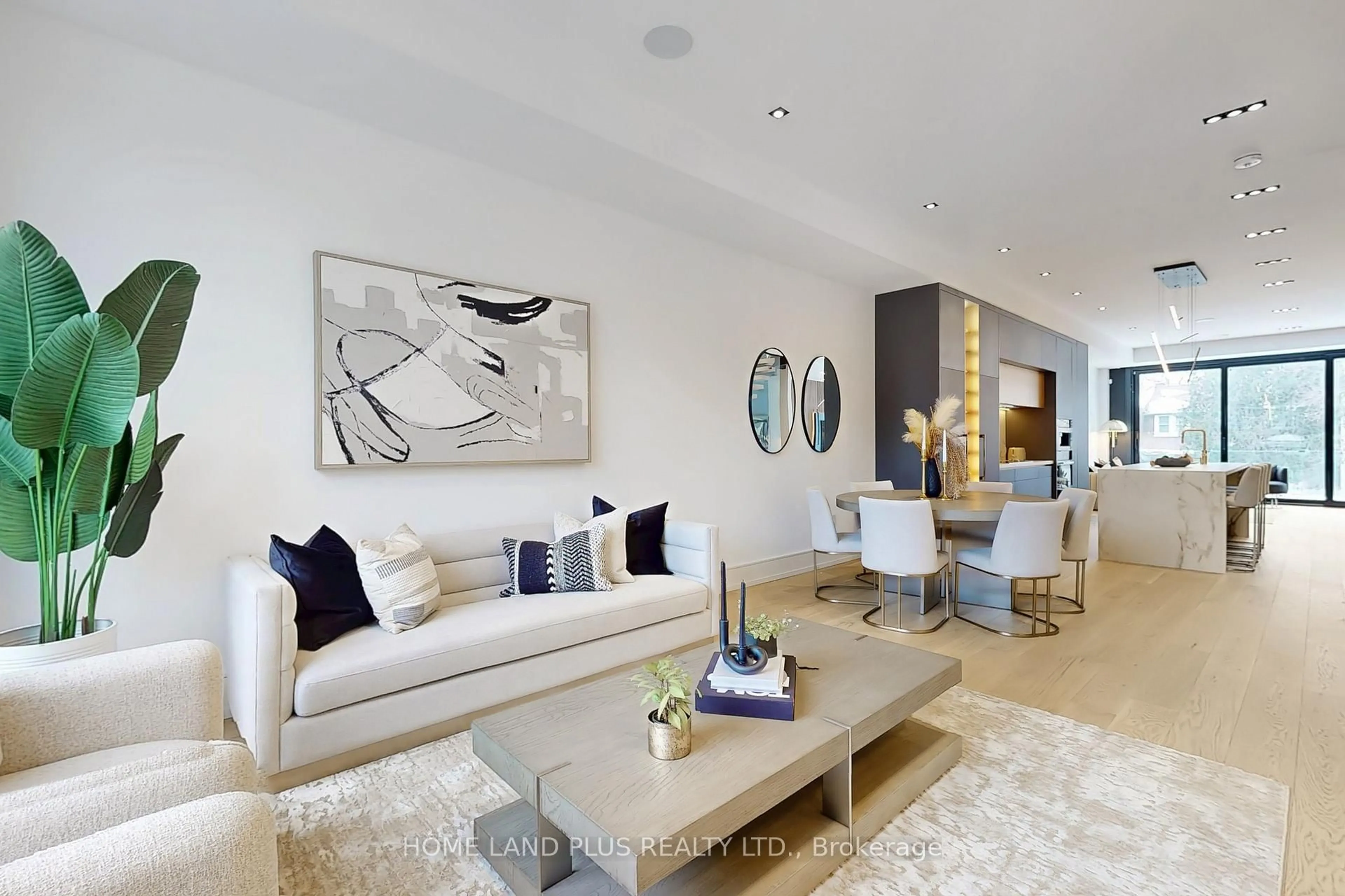 Living room with furniture, unknown for 116 Deloraine Ave, Toronto Ontario M5M 2A9