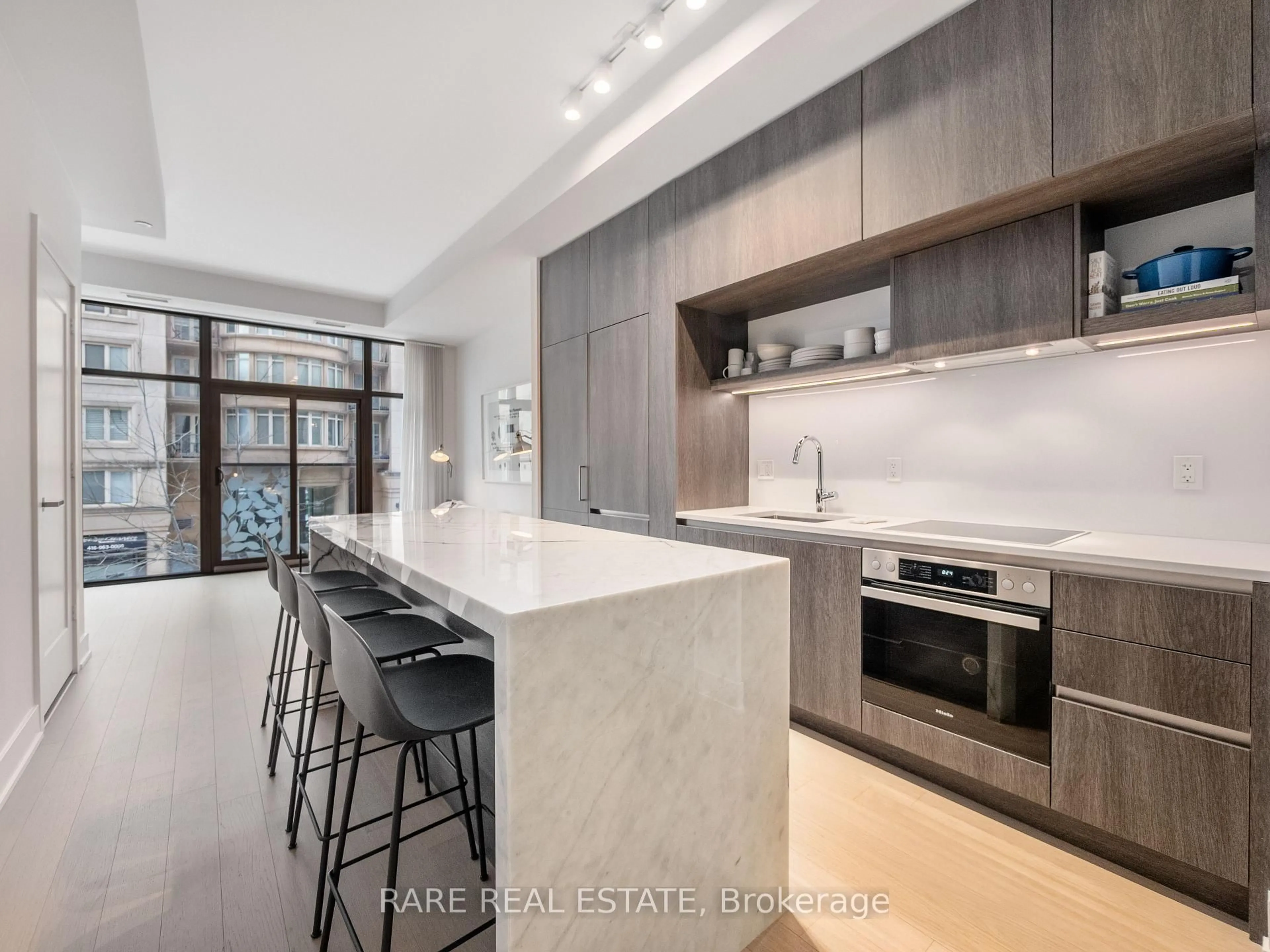 Contemporary kitchen, unknown for 6 Jackes Ave #209, Toronto Ontario M4T 1E5