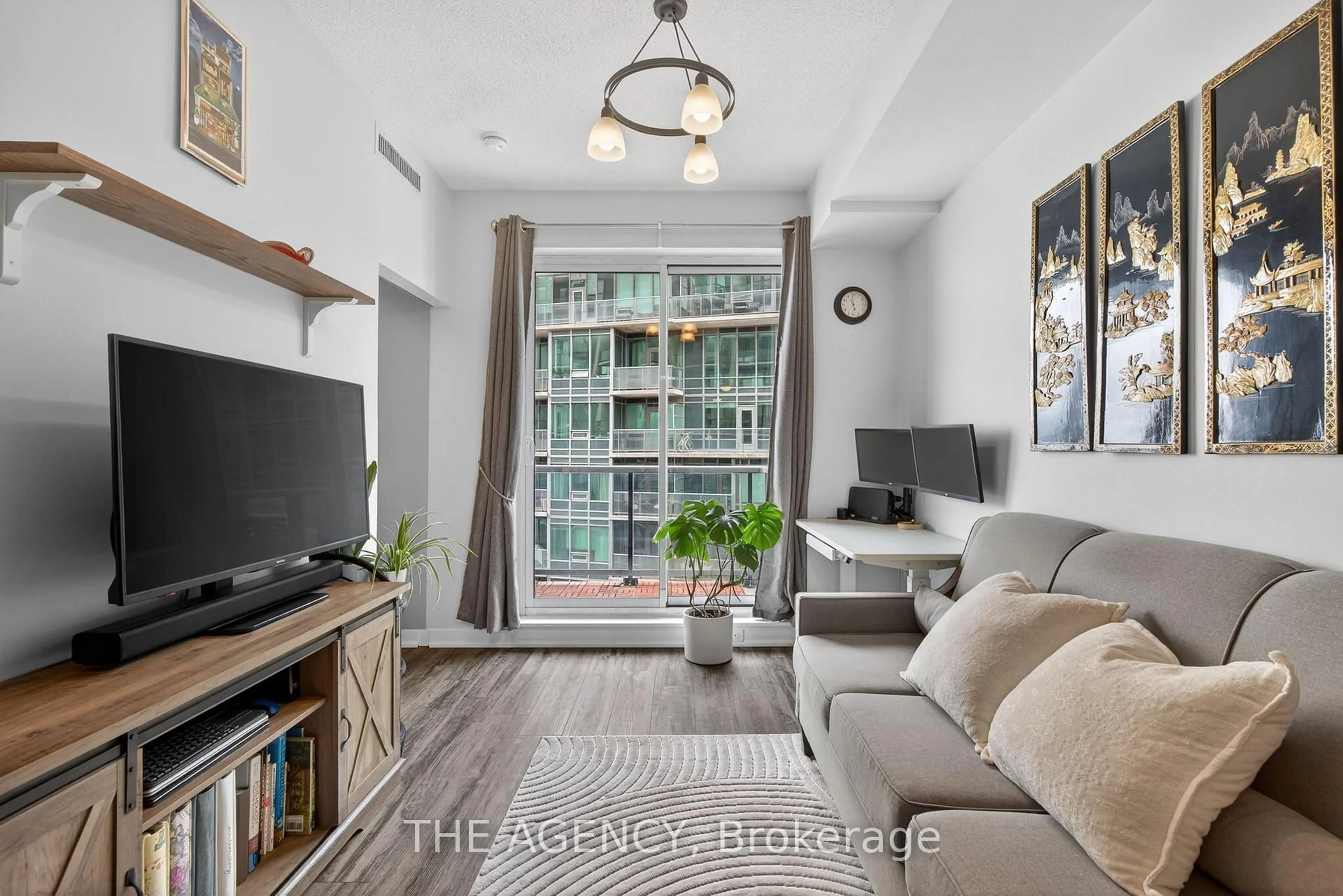 Living room with furniture, unknown for 51 East Liberty St #1701, Toronto Ontario M6K 3P8