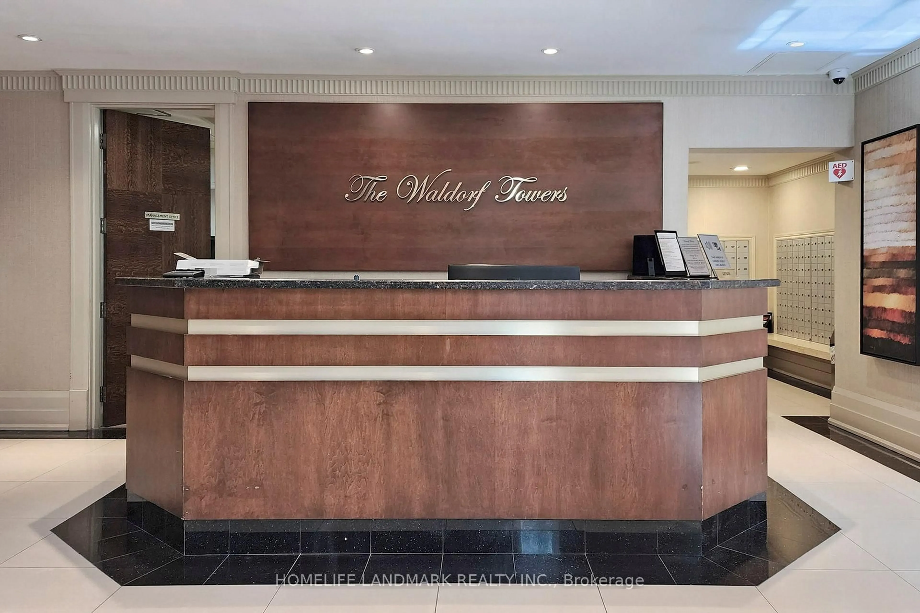 Lobby for 2 Rean Dr #712, Toronto Ontario M2K 3B8