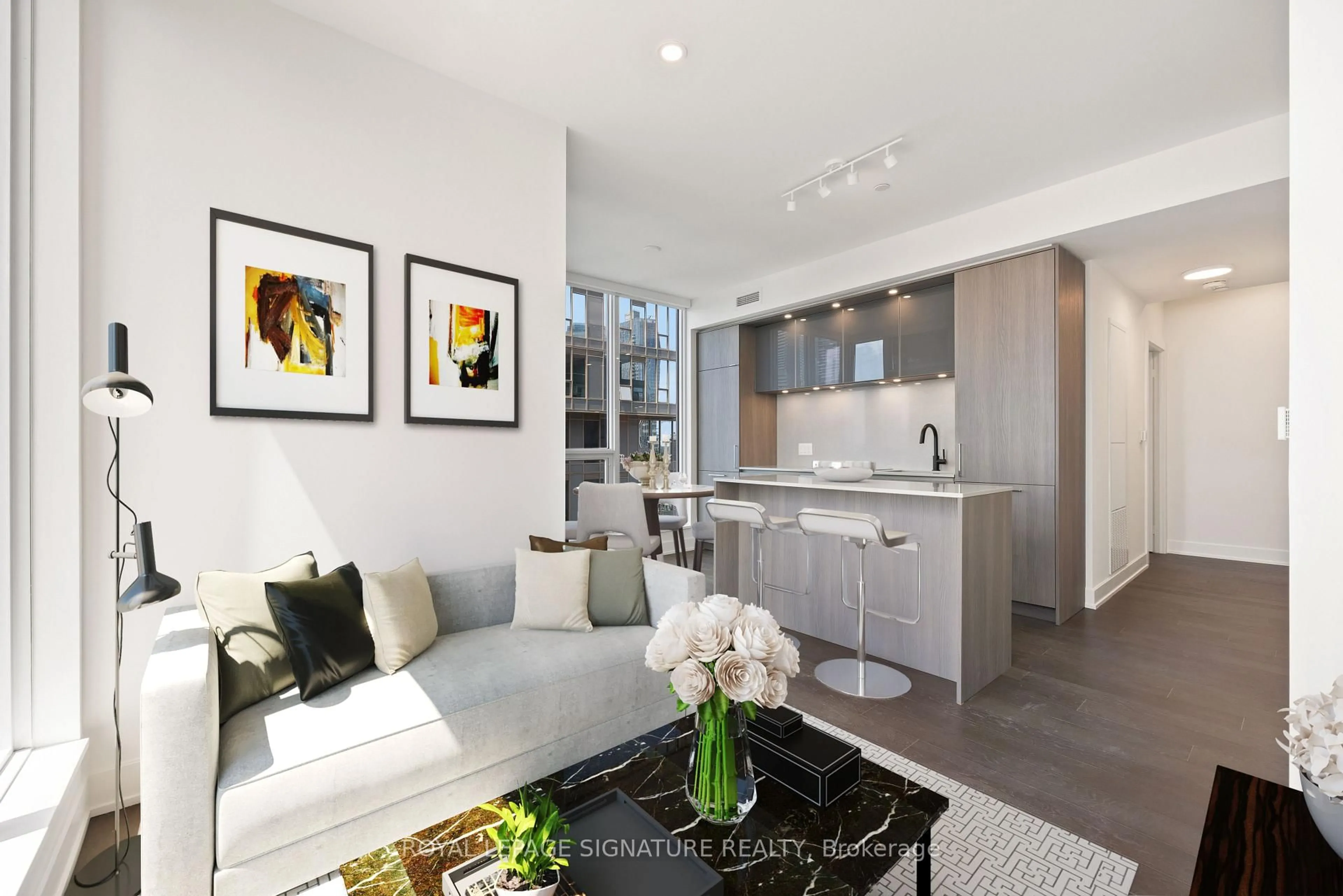 Open concept kitchen, unknown for 15 Mercer St #2702, Toronto Ontario M5V 0T8