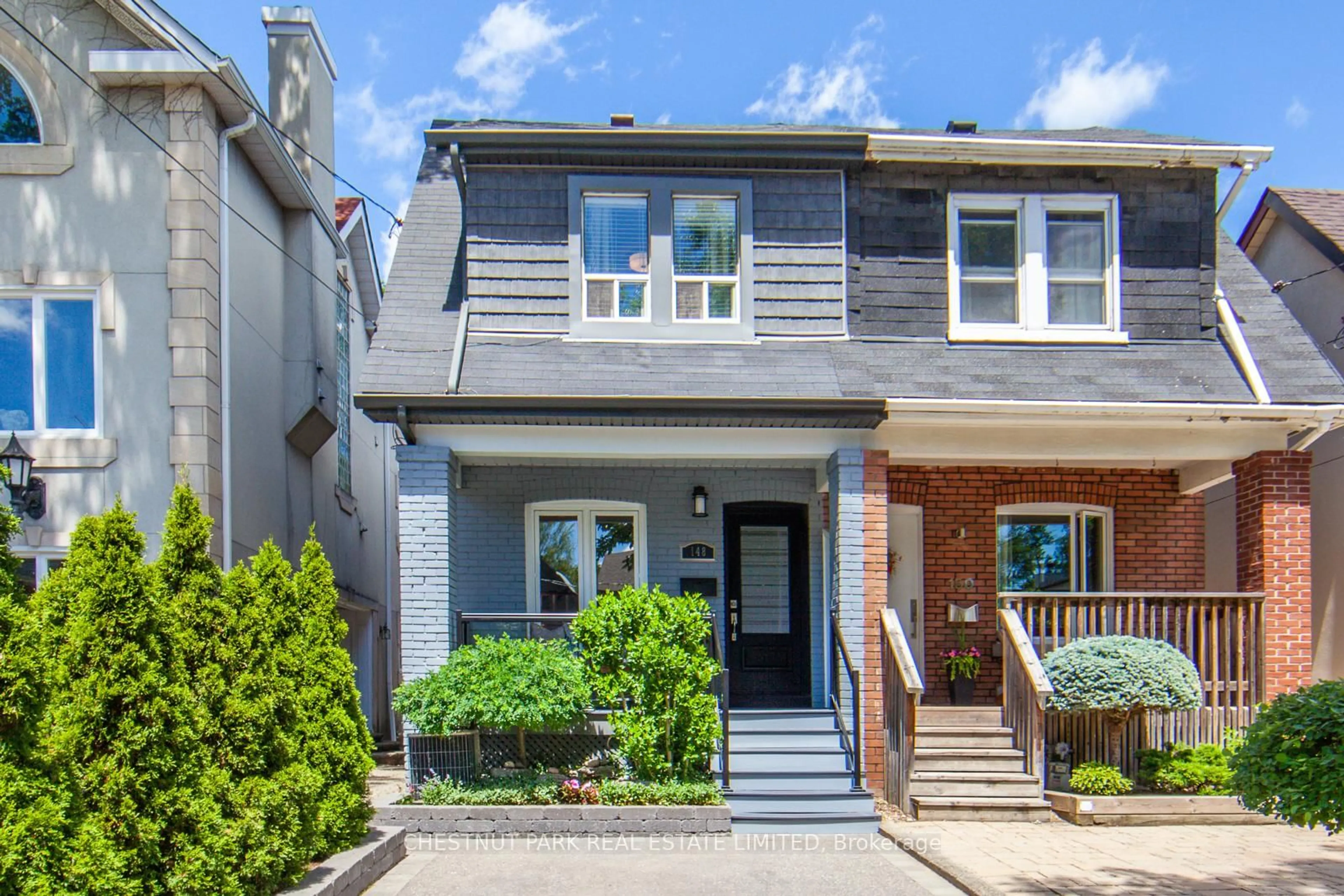 Home with brick exterior material, street for 148 Sherwood Ave, Toronto Ontario M4P 2A8