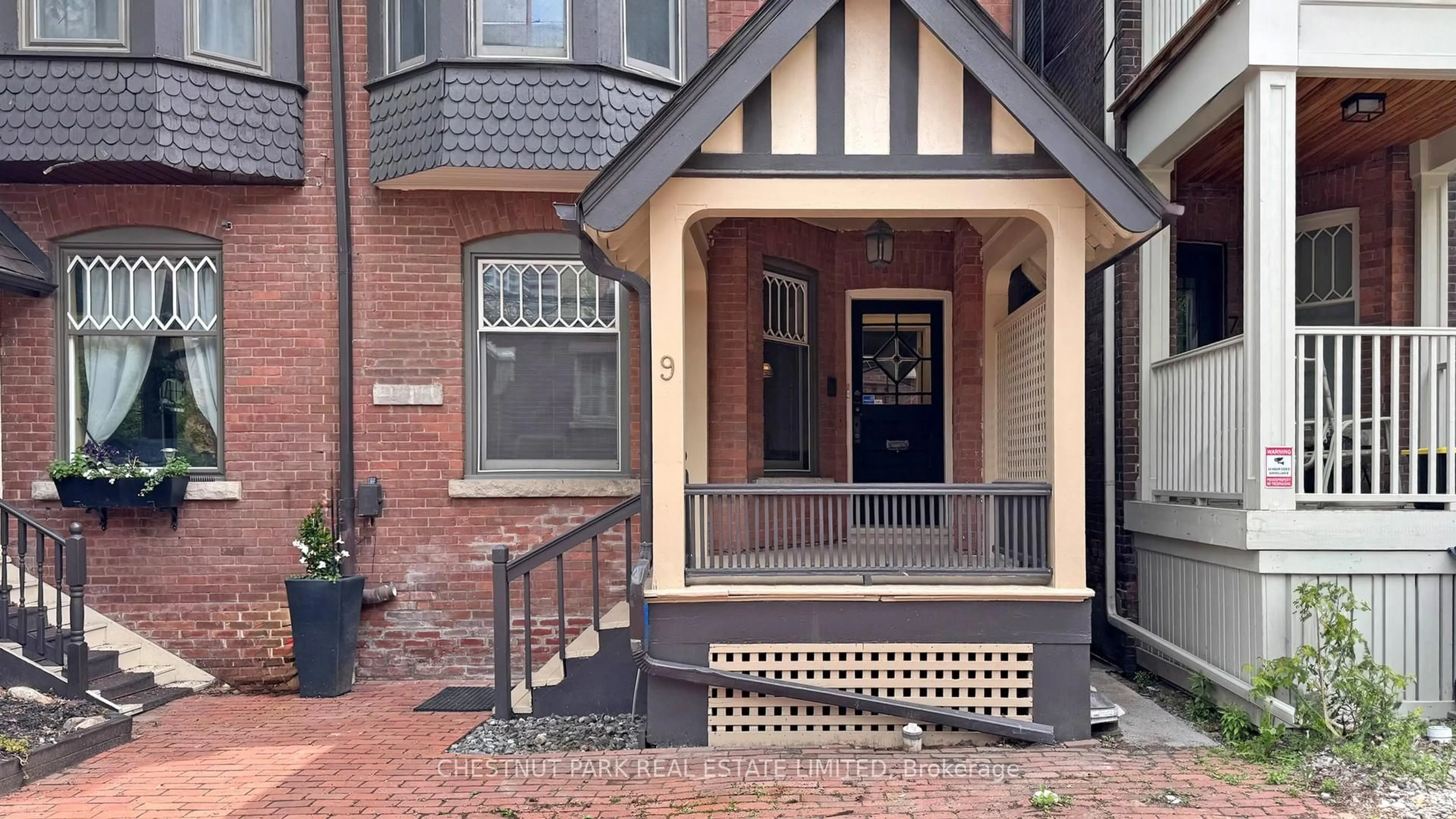 Home with brick exterior material, street for 9 Edgedale Rd, Toronto Ontario M4X 1N5