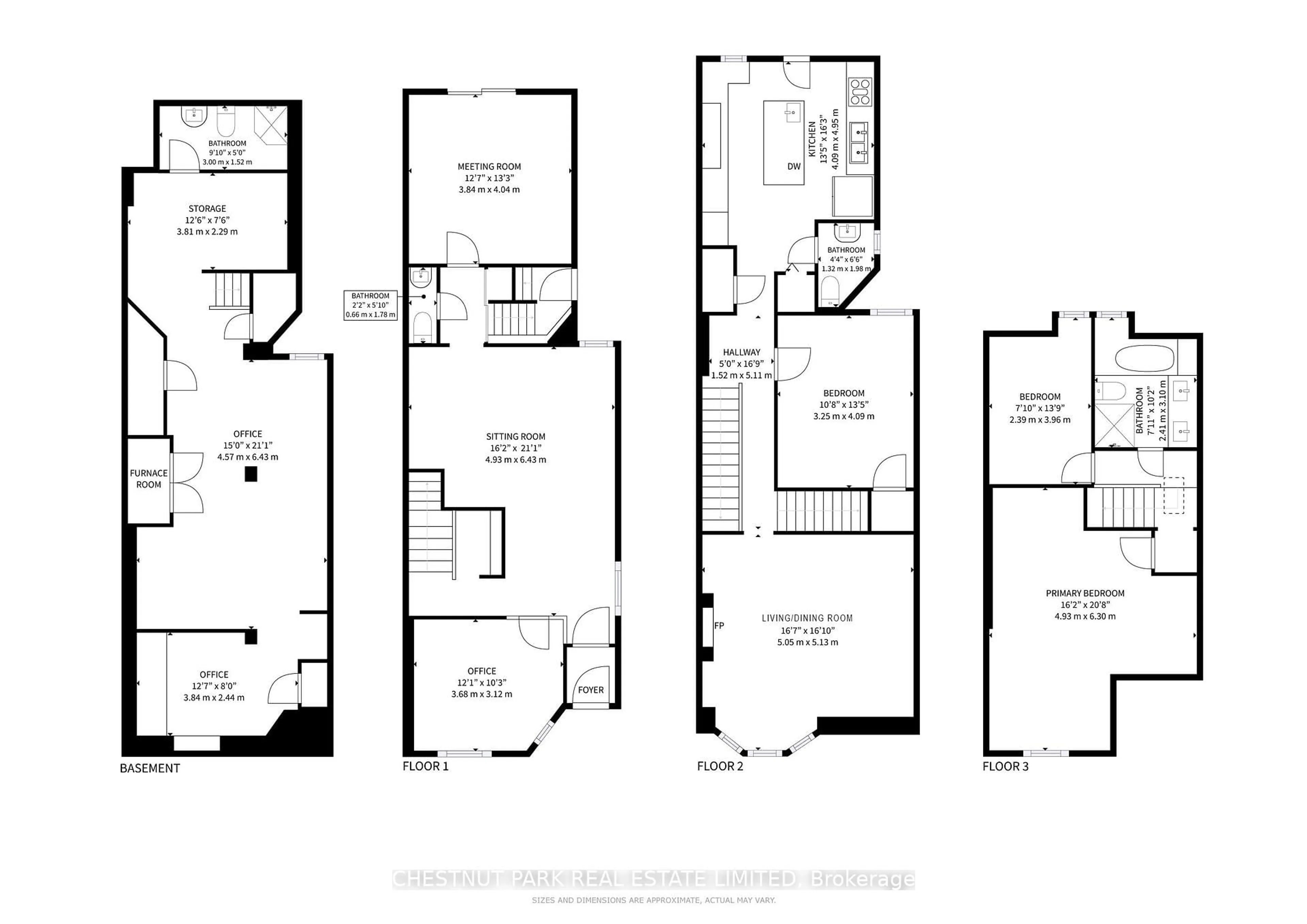 Floor plan for 9 Edgedale Rd, Toronto Ontario M4X 1N5
