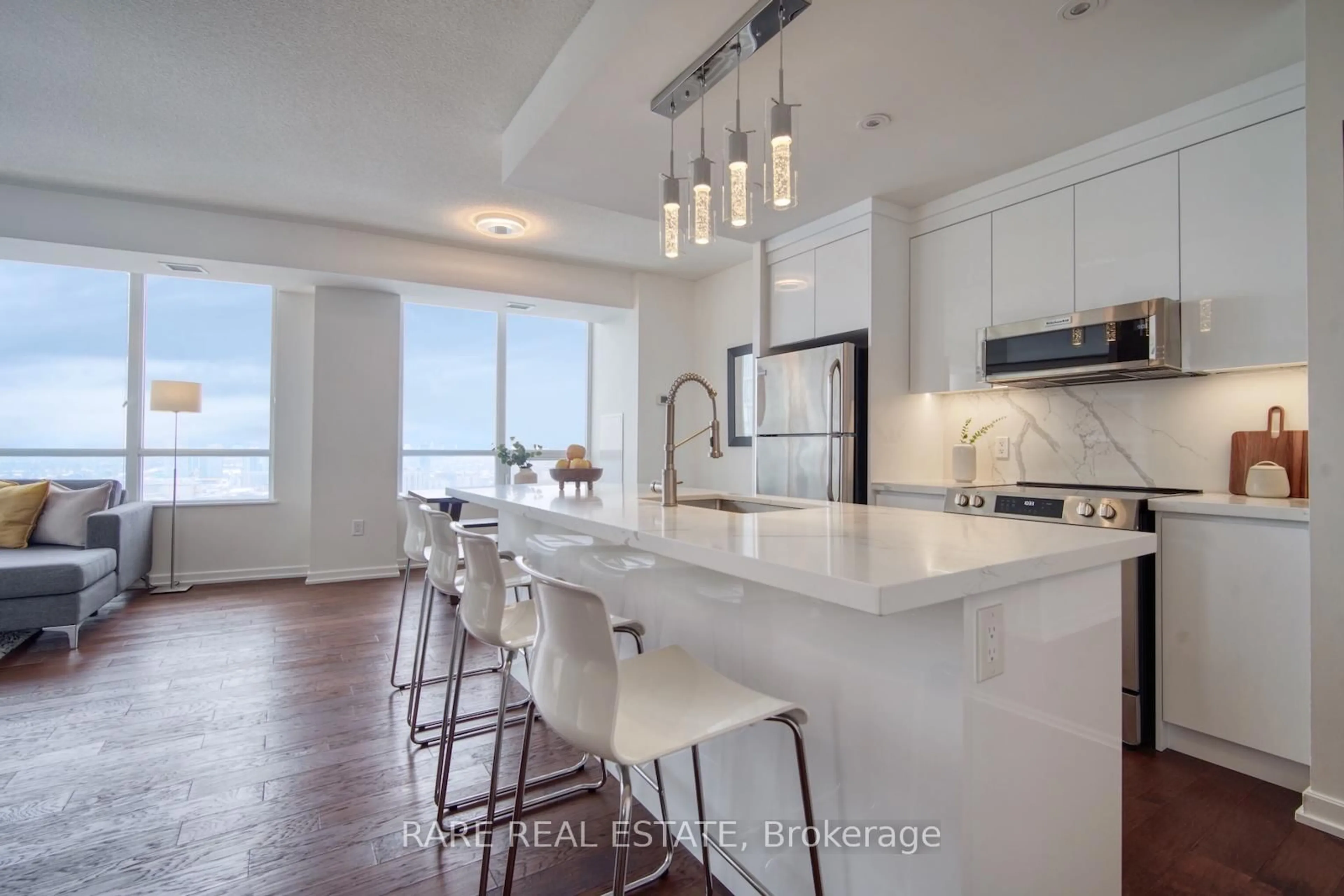 Open concept kitchen, unknown for 70 Forest Manor Rd #2006, Toronto Ontario M2J 0A9