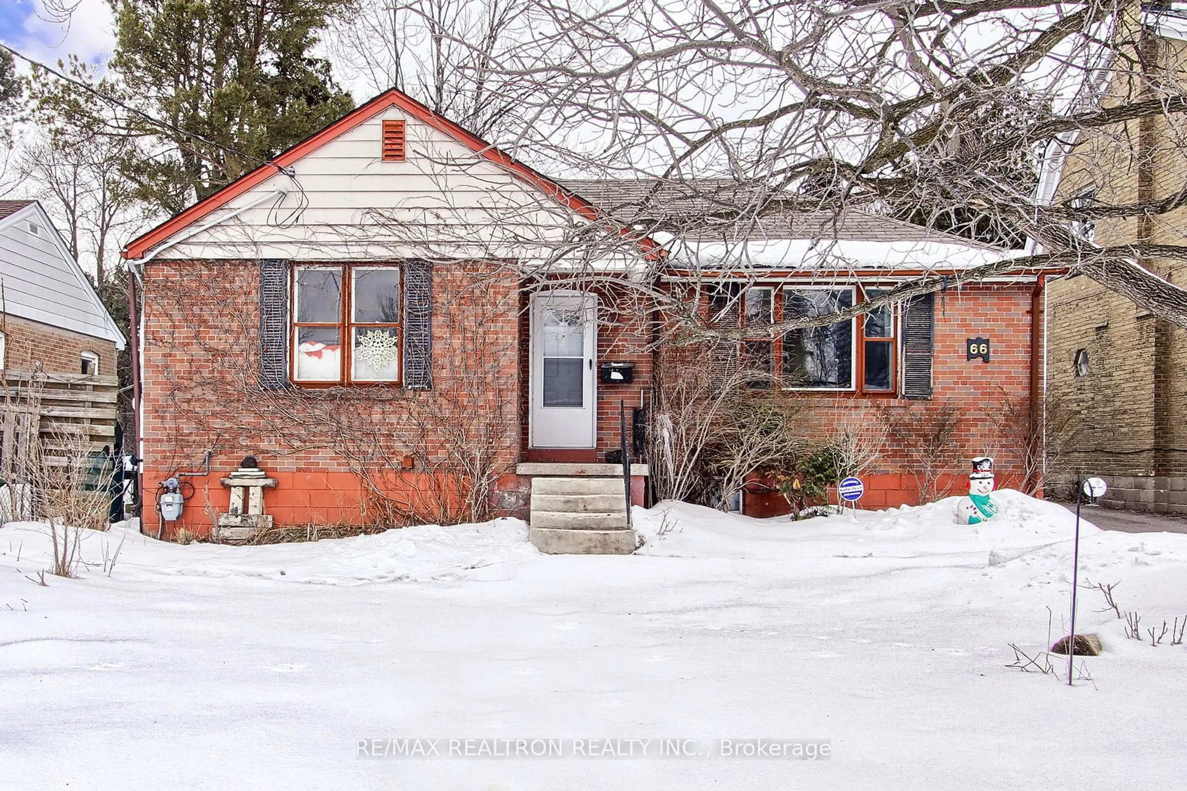 Home with brick exterior material, street for 66 Patricia Ave, Toronto Ontario M2M 1J2