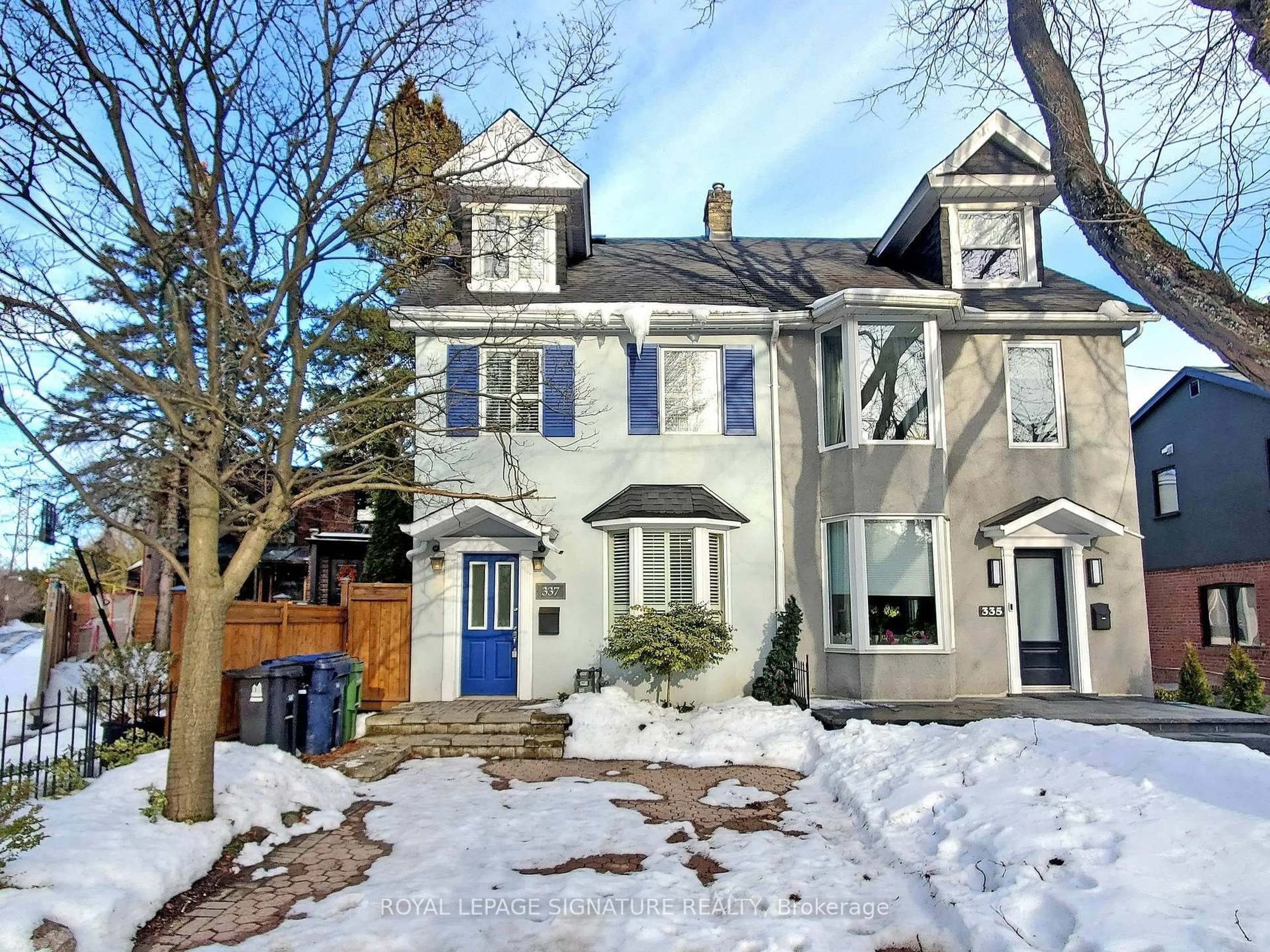 Home with brick exterior material, street for 337 Glen Rd, Toronto Ontario M4W 2X4