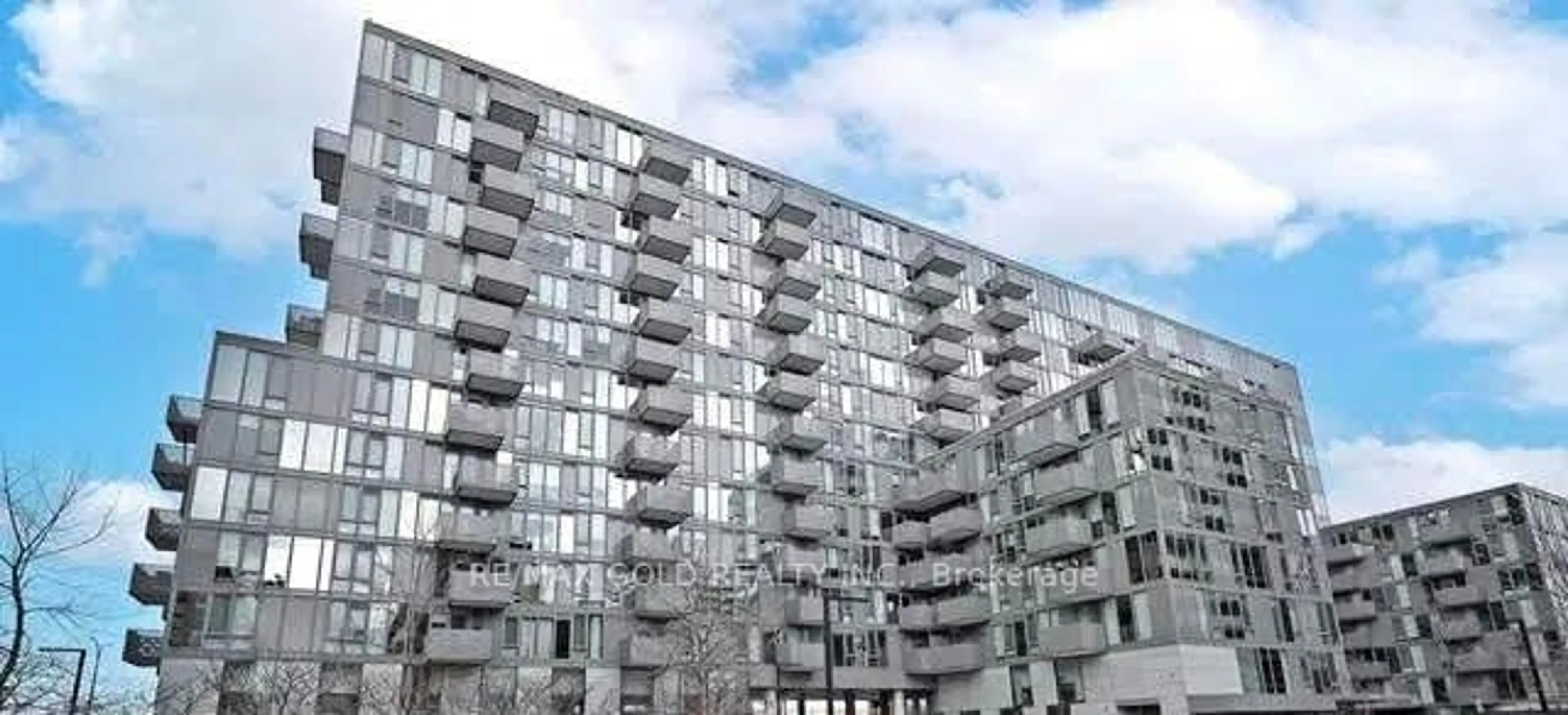 Balcony in the apartment, building for 38 Monte Kwinter Crt #515, Toronto Ontario M3H 0E2