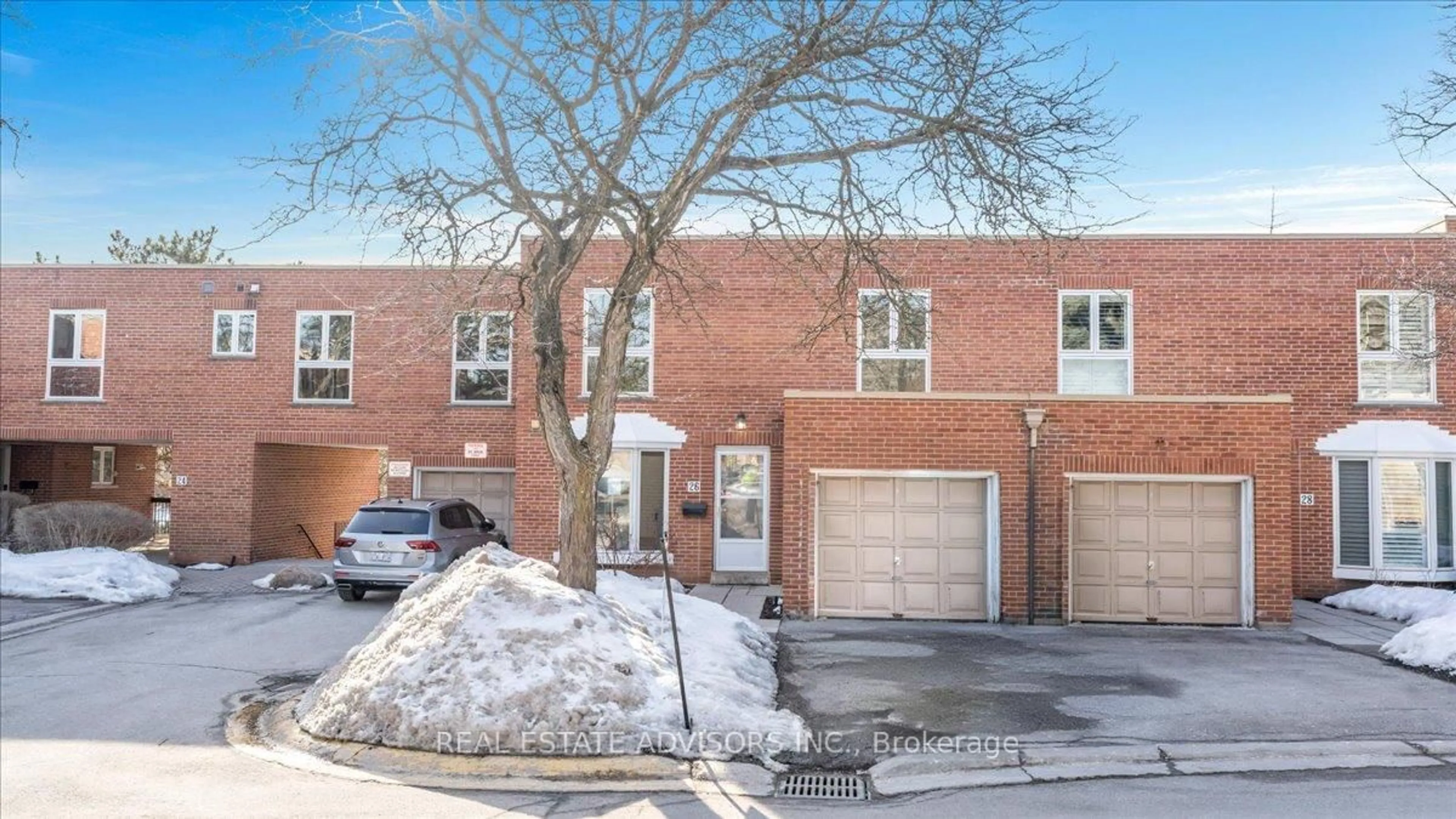 Home with brick exterior material, street for 26 Anvil Mill Way, Toronto Ontario M2L 1R1