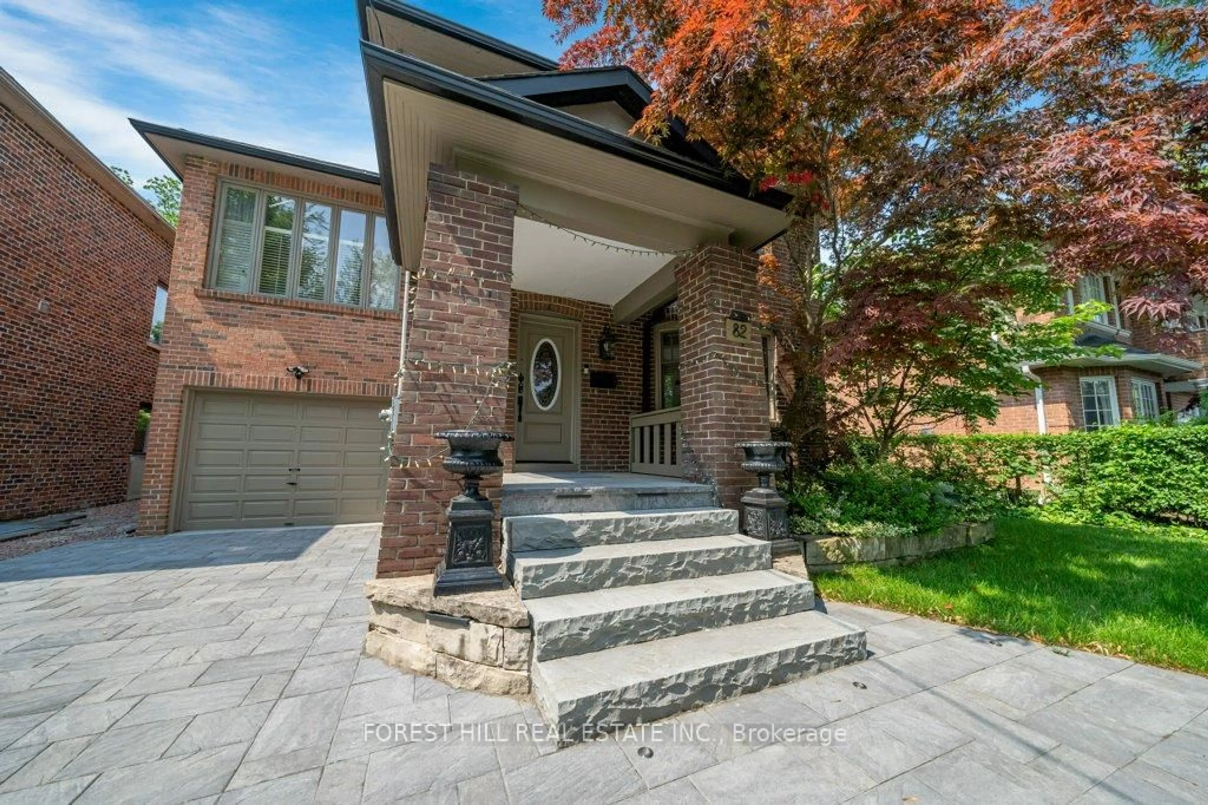 Home with brick exterior material, street for 82 Brooke Ave, Toronto Ontario M5M 2J9