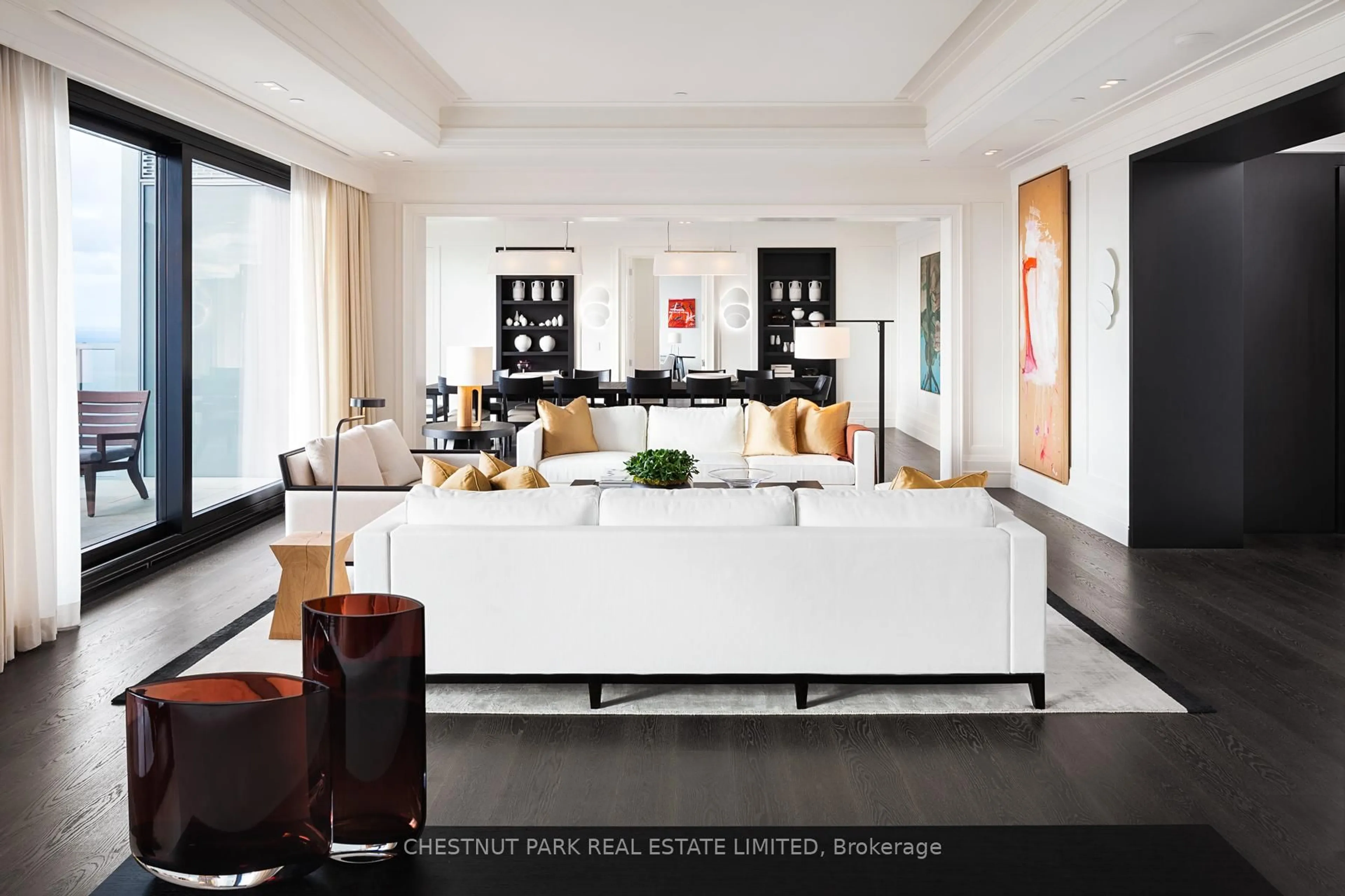 Living room with furniture, unknown for 200 Cumberland St #Sub Penthouse 02, Toronto Ontario M5R 0B7