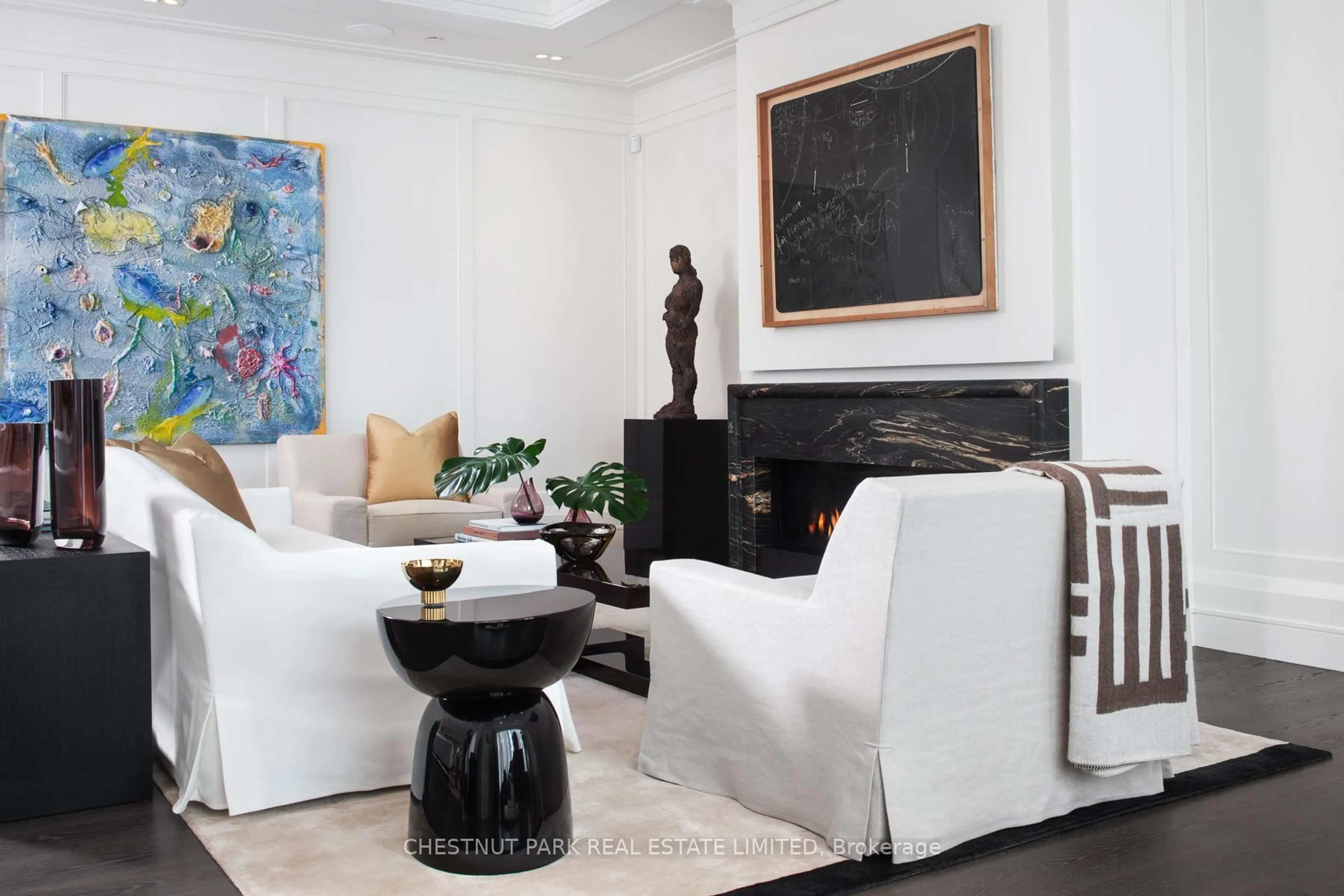 Living room with furniture, unknown for 200 Cumberland St #Sub Penthouse 02, Toronto Ontario M5R 0B7