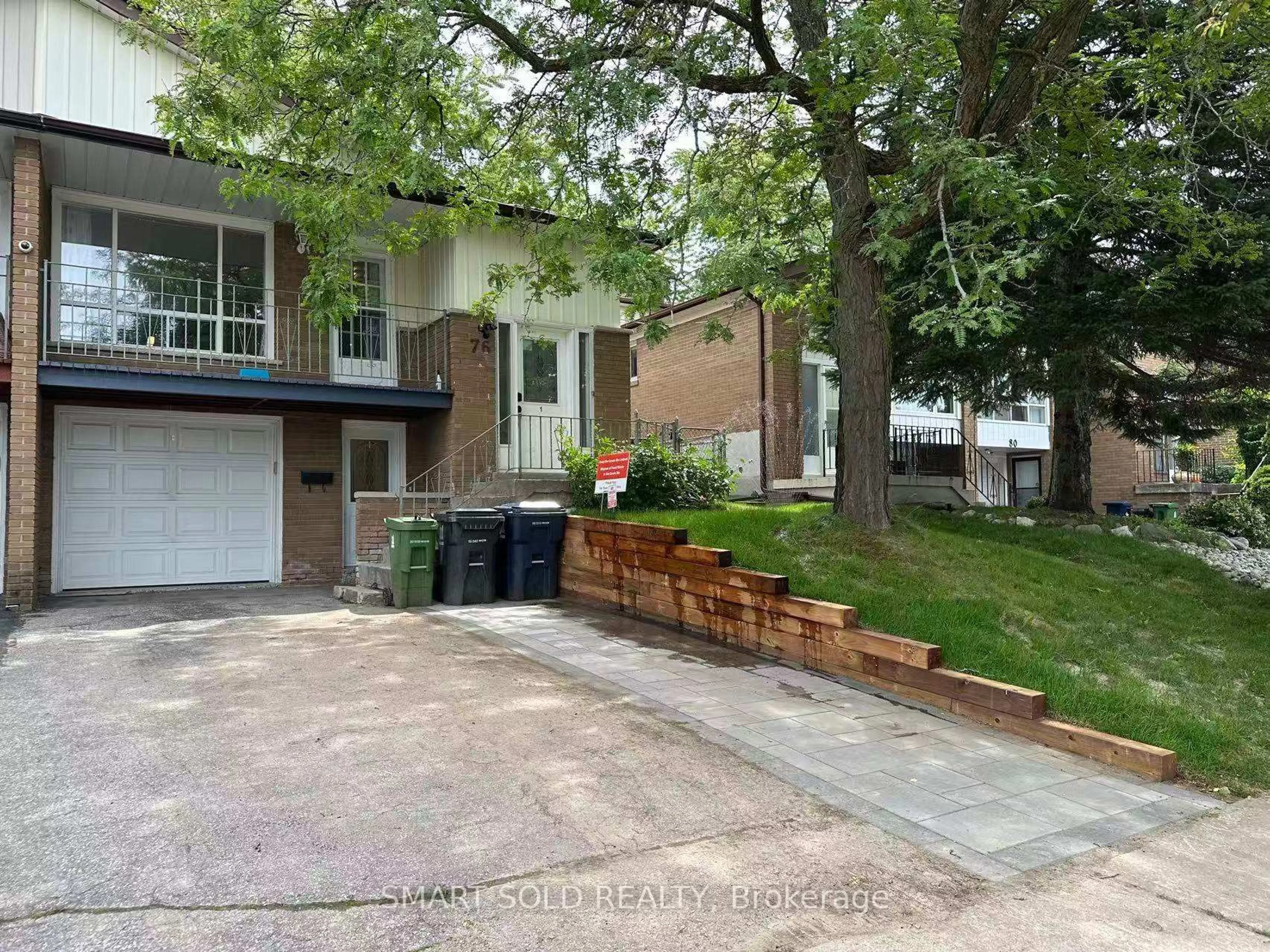 Home with brick exterior material, street for 76 Clancy Dr, Toronto Ontario M2J 2V8