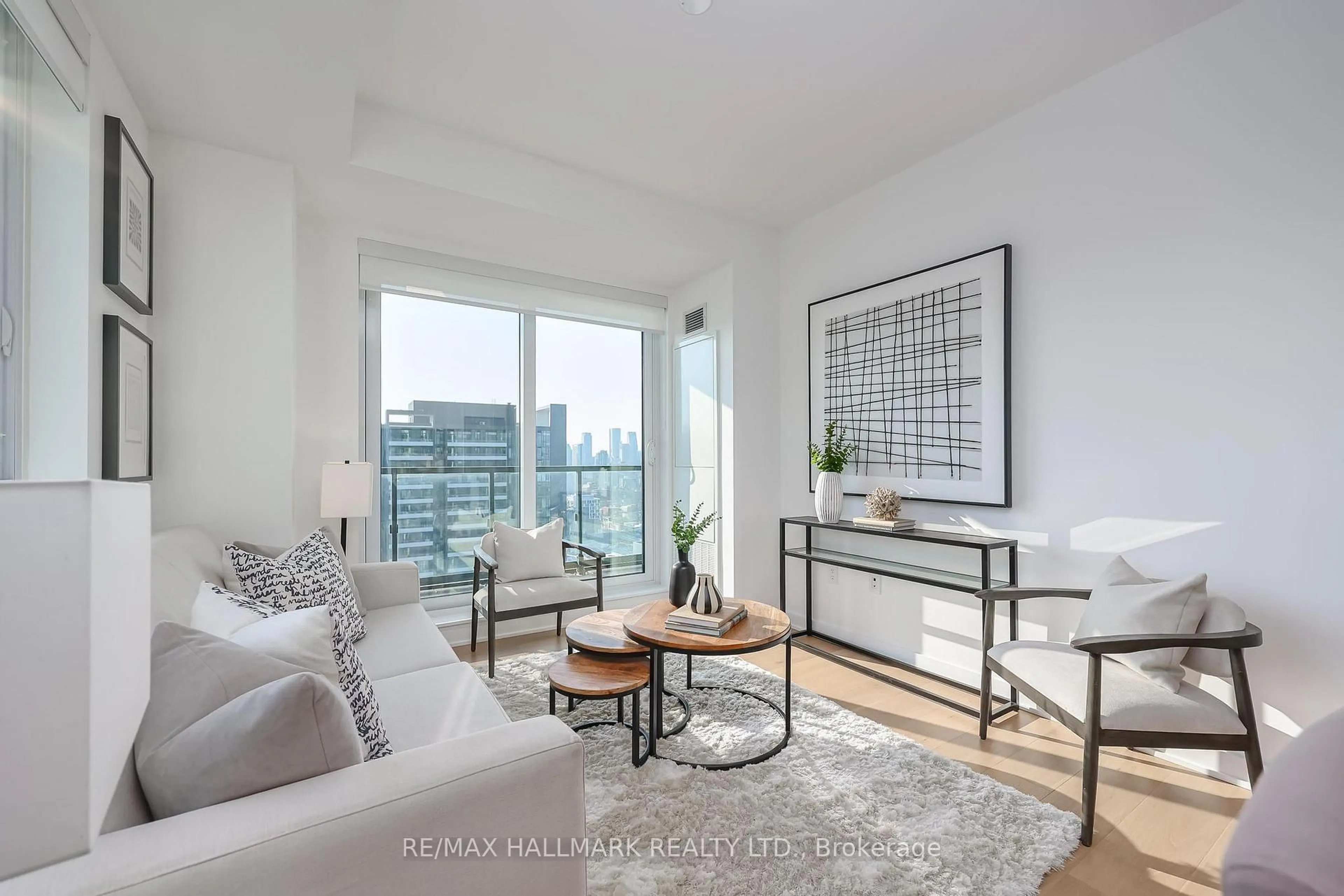 Living room with furniture, unknown for 130 River St #2703, Toronto Ontario M5A 0R8