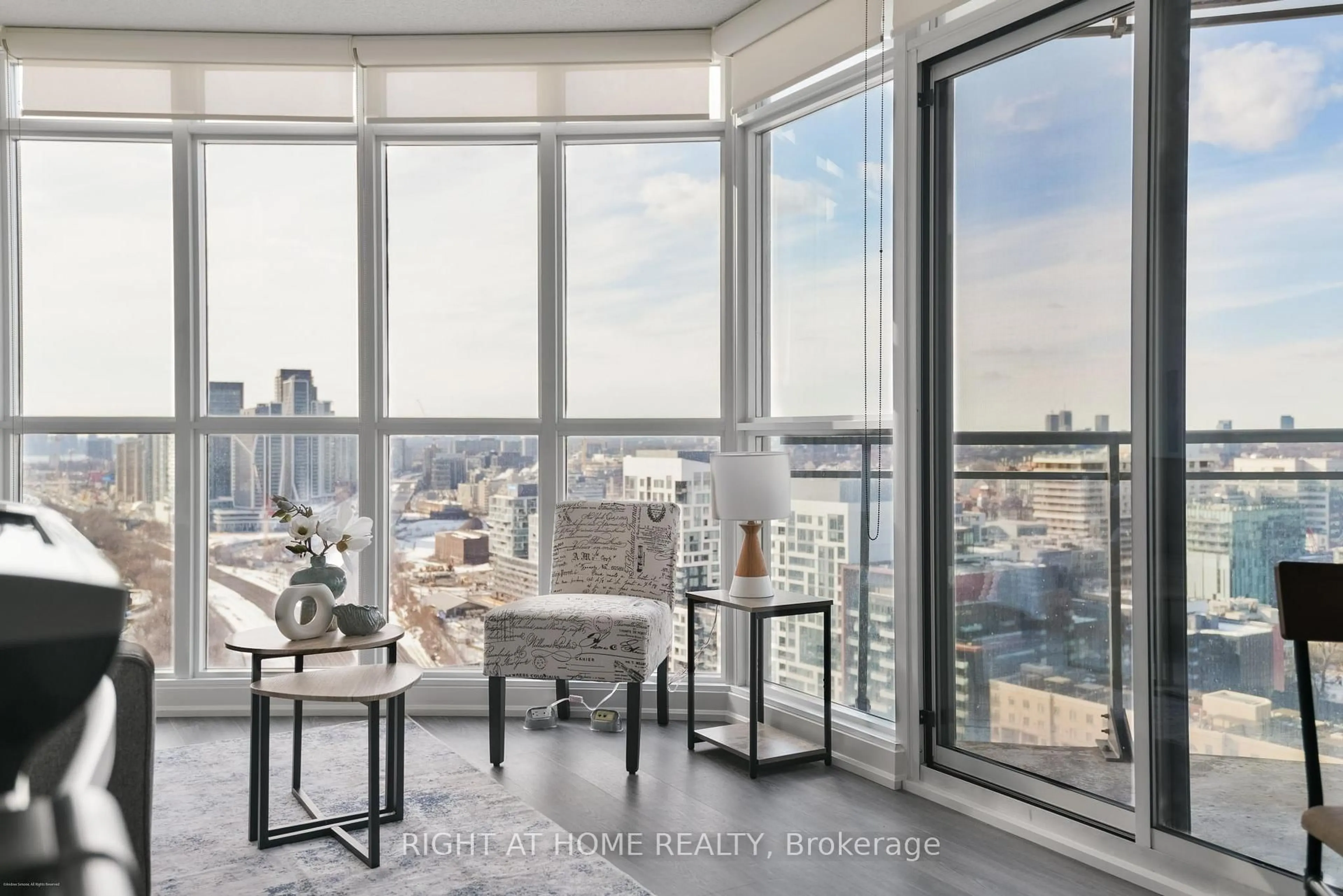 Living room with furniture, unknown for 21 Iceboat Terr #3012, Toronto Ontario M5V 4A9