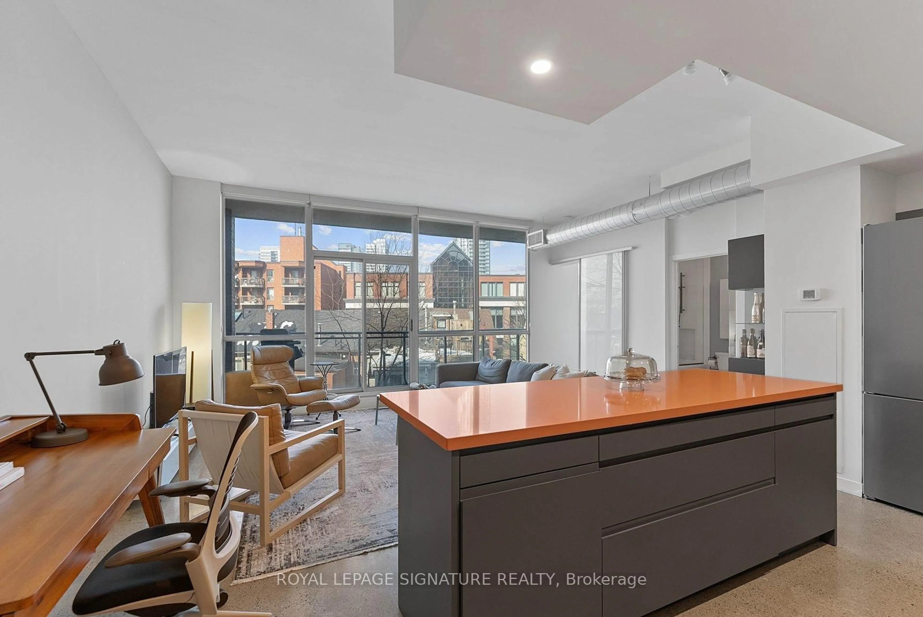 Open concept kitchen, unknown for 510 King St #319, Toronto Ontario M5A 1M1