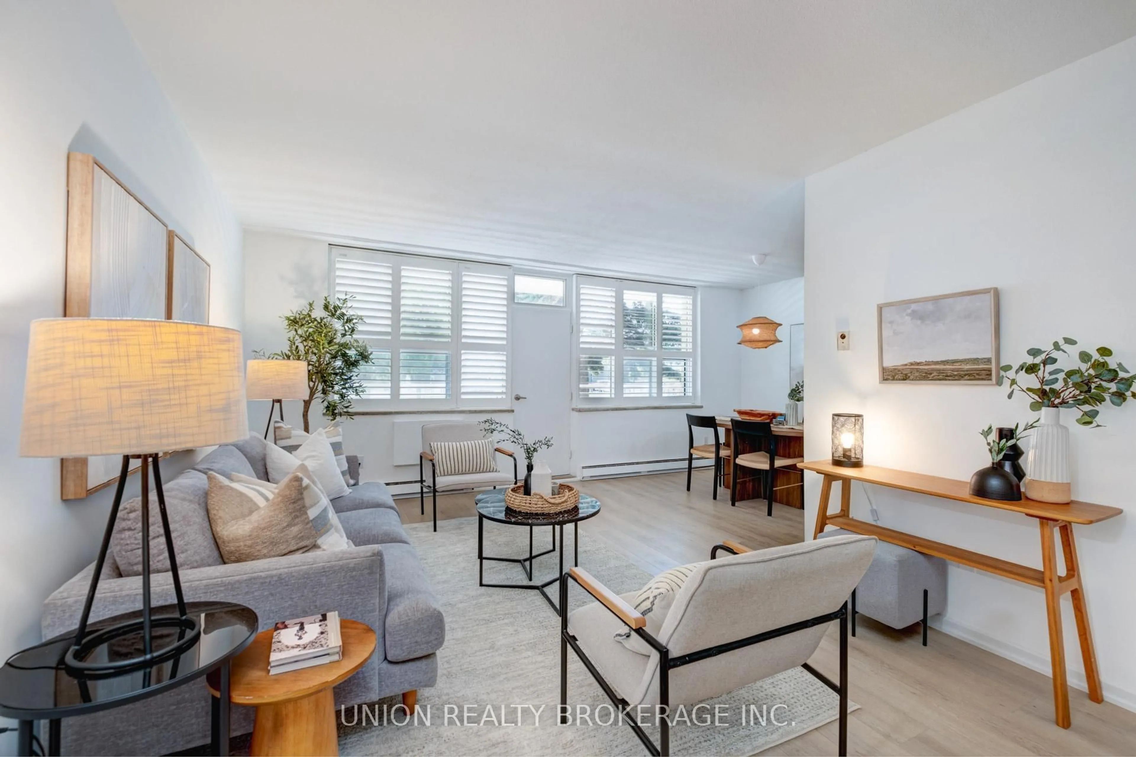 Living room with furniture, unknown for 70 Old Sheppard Ave #103, Toronto Ontario M2J 3L6