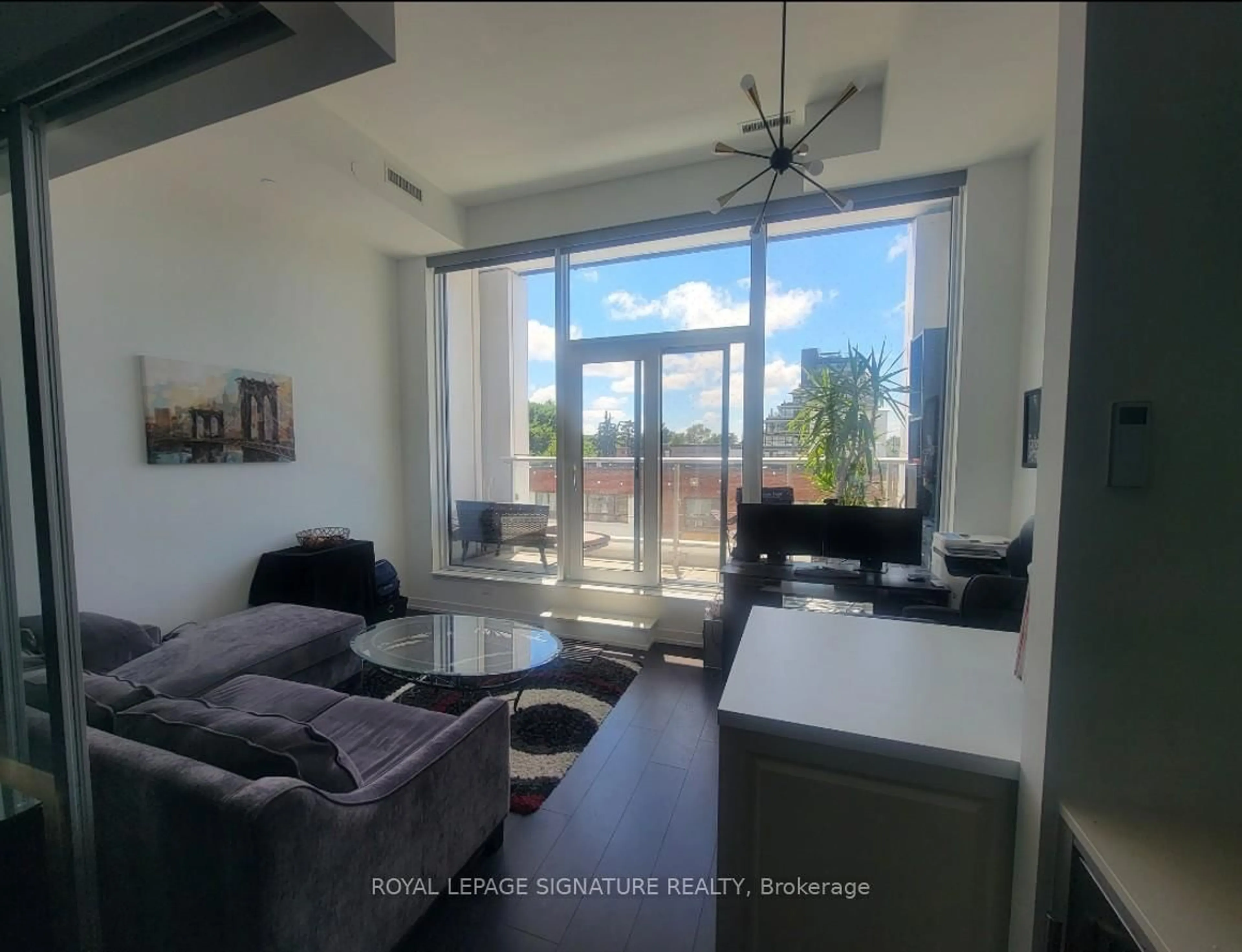 Living room with furniture, unknown for 2020 Bathurst St #210, Toronto Ontario M5P 0A6