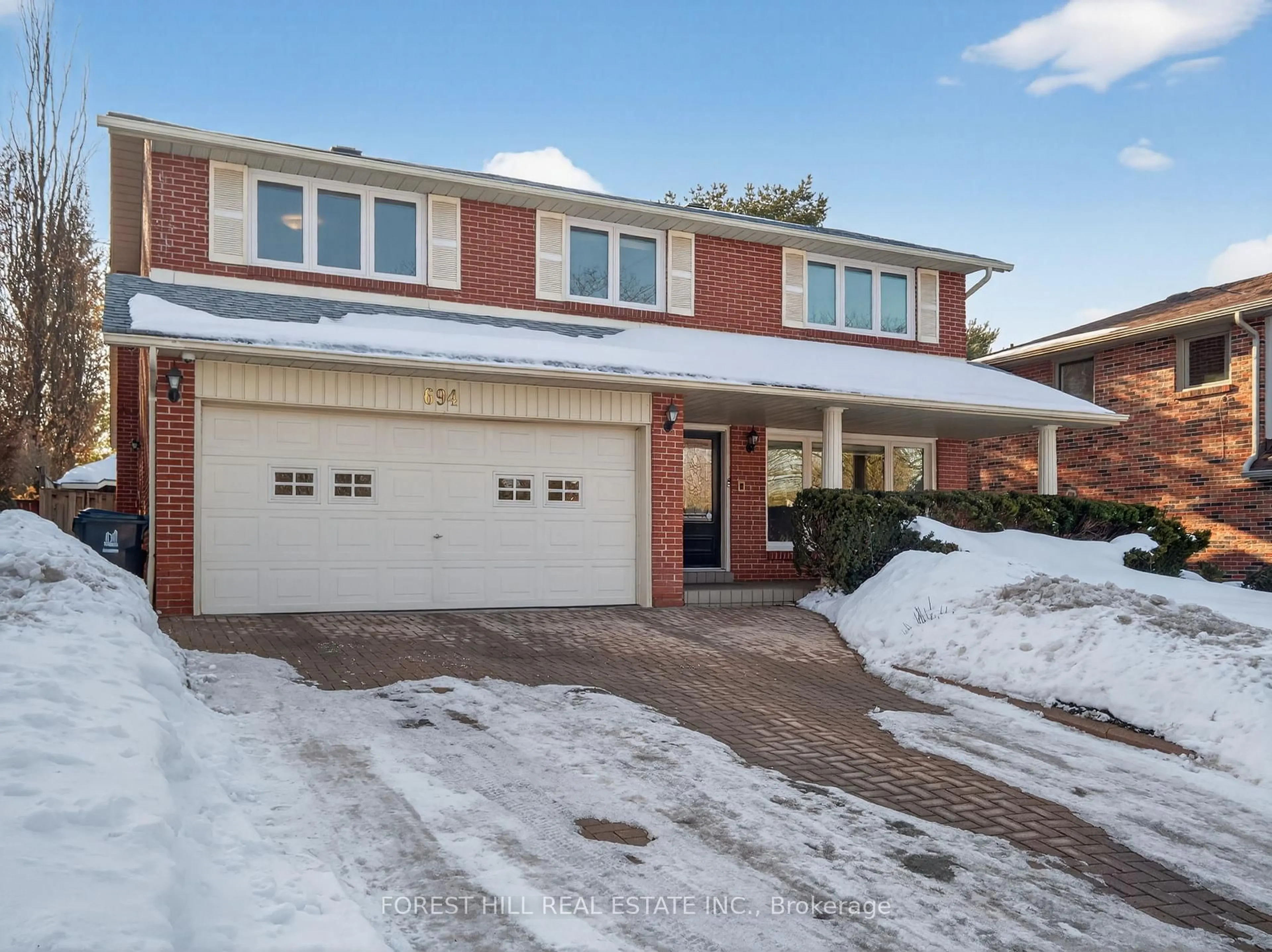 Home with brick exterior material, street for 694 Conacher Dr, Toronto Ontario M2M 3N6