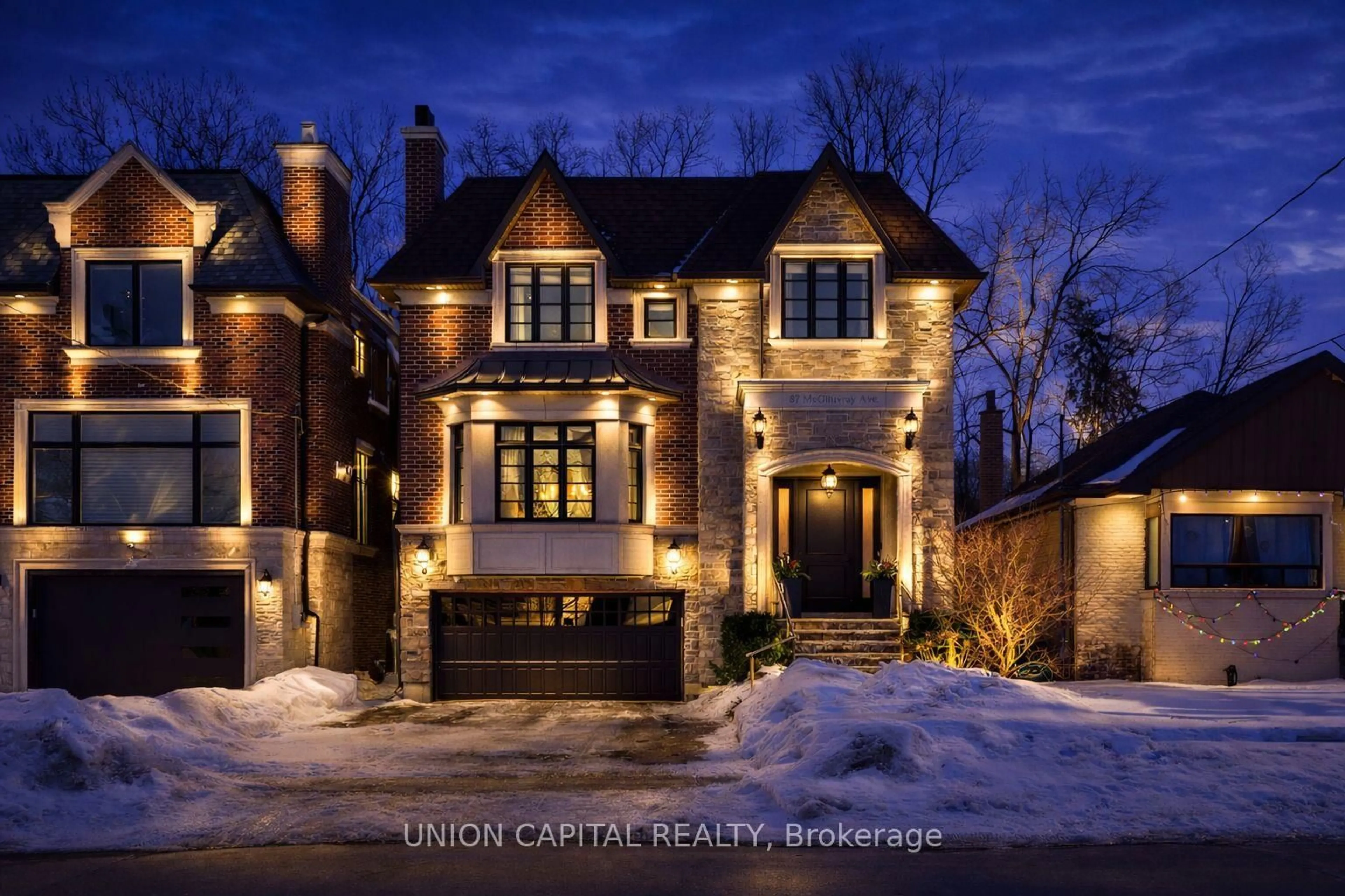 Home with brick exterior material, street for 87 McGillivray Ave, Toronto Ontario M5M 2Y5