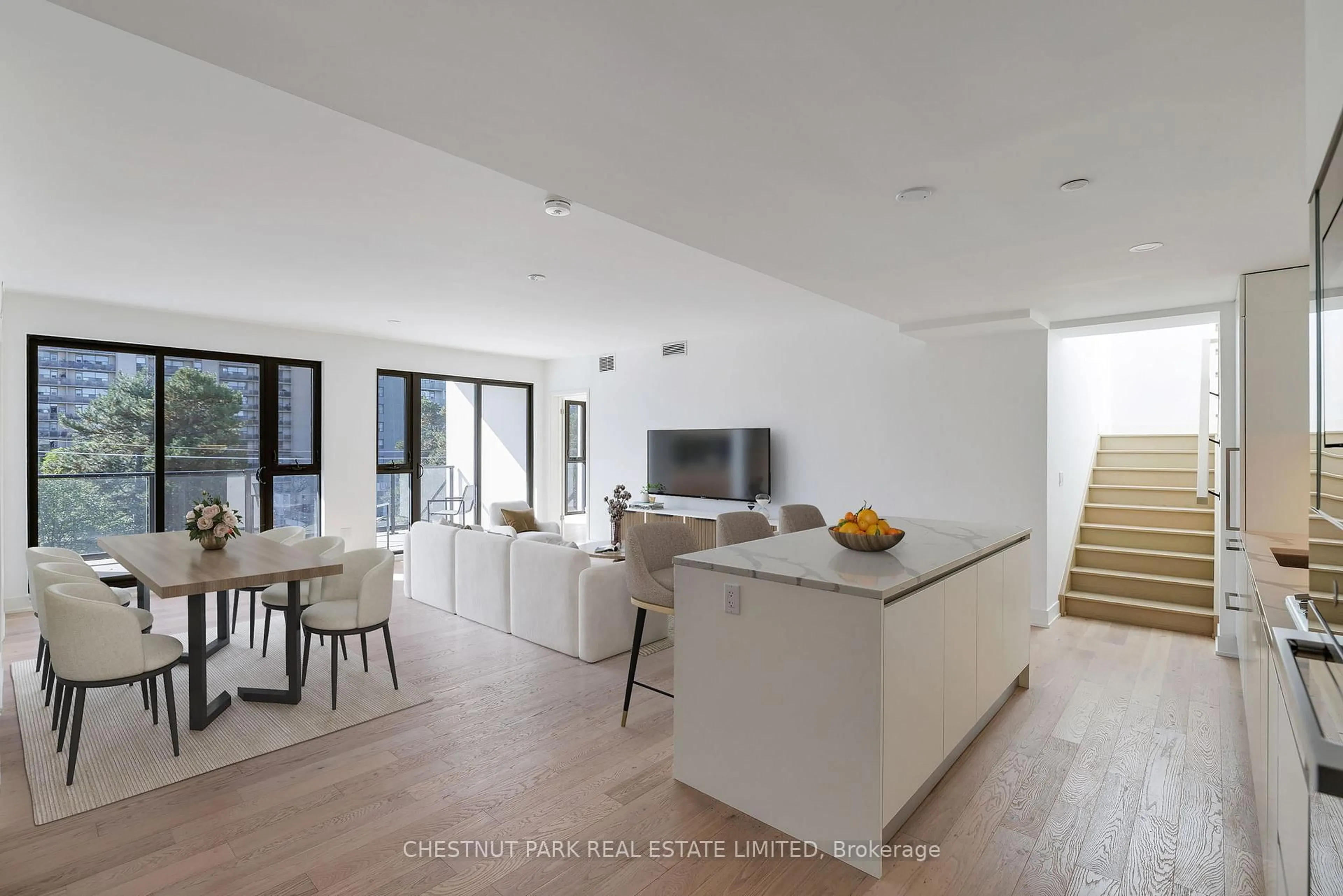 Open concept kitchen, unknown for 200 Keewatin Ave #PH406, Toronto Ontario M4P 1Z8