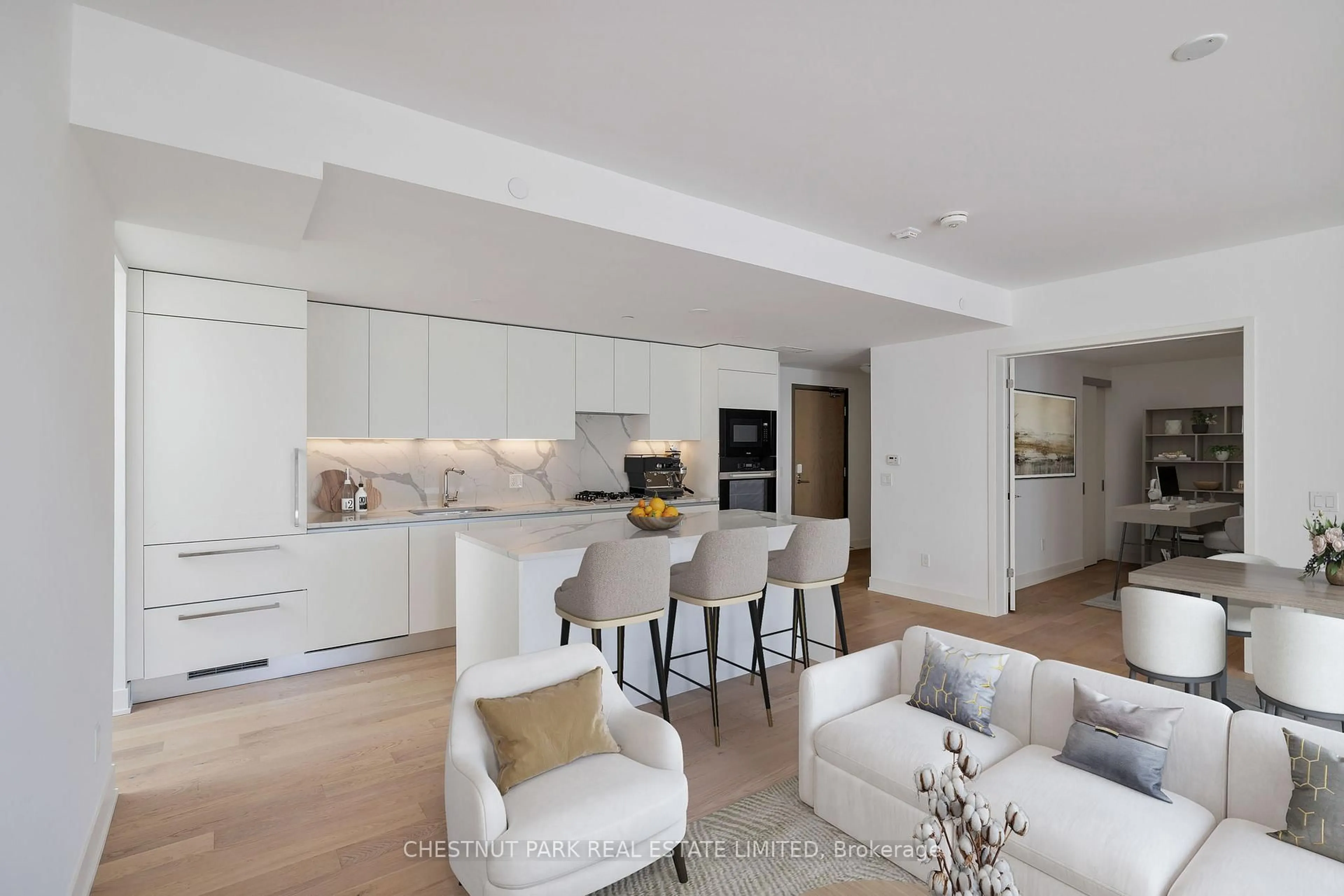 Open concept kitchen, unknown for 200 Keewatin Ave #PH406, Toronto Ontario M4P 1Z8