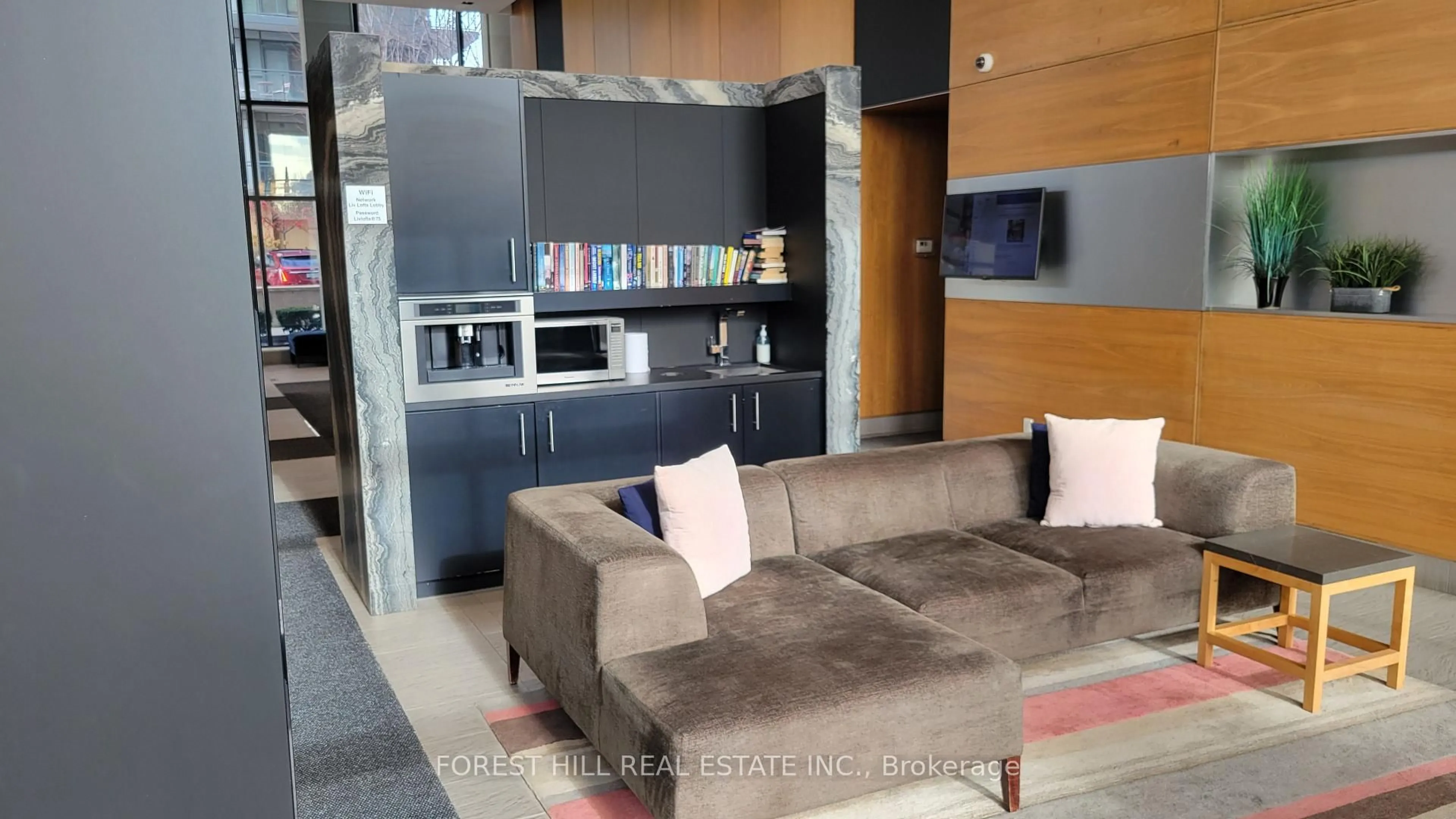 Living room with furniture, unknown for 75 The Donway #103, Toronto Ontario M3C 2E9