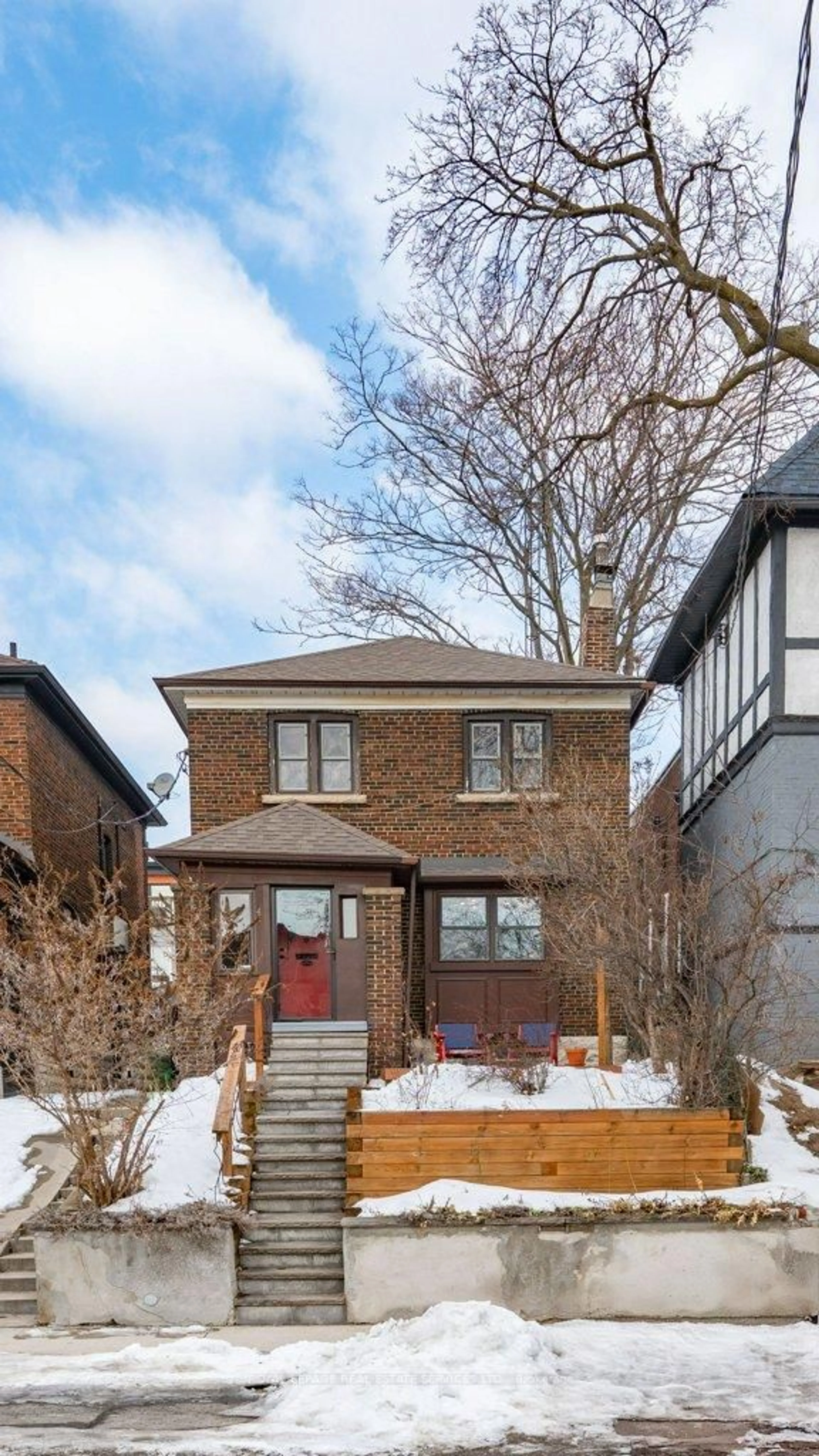 Home with brick exterior material, street for 40 Heydon Park Rd, Toronto Ontario M6J 2C8