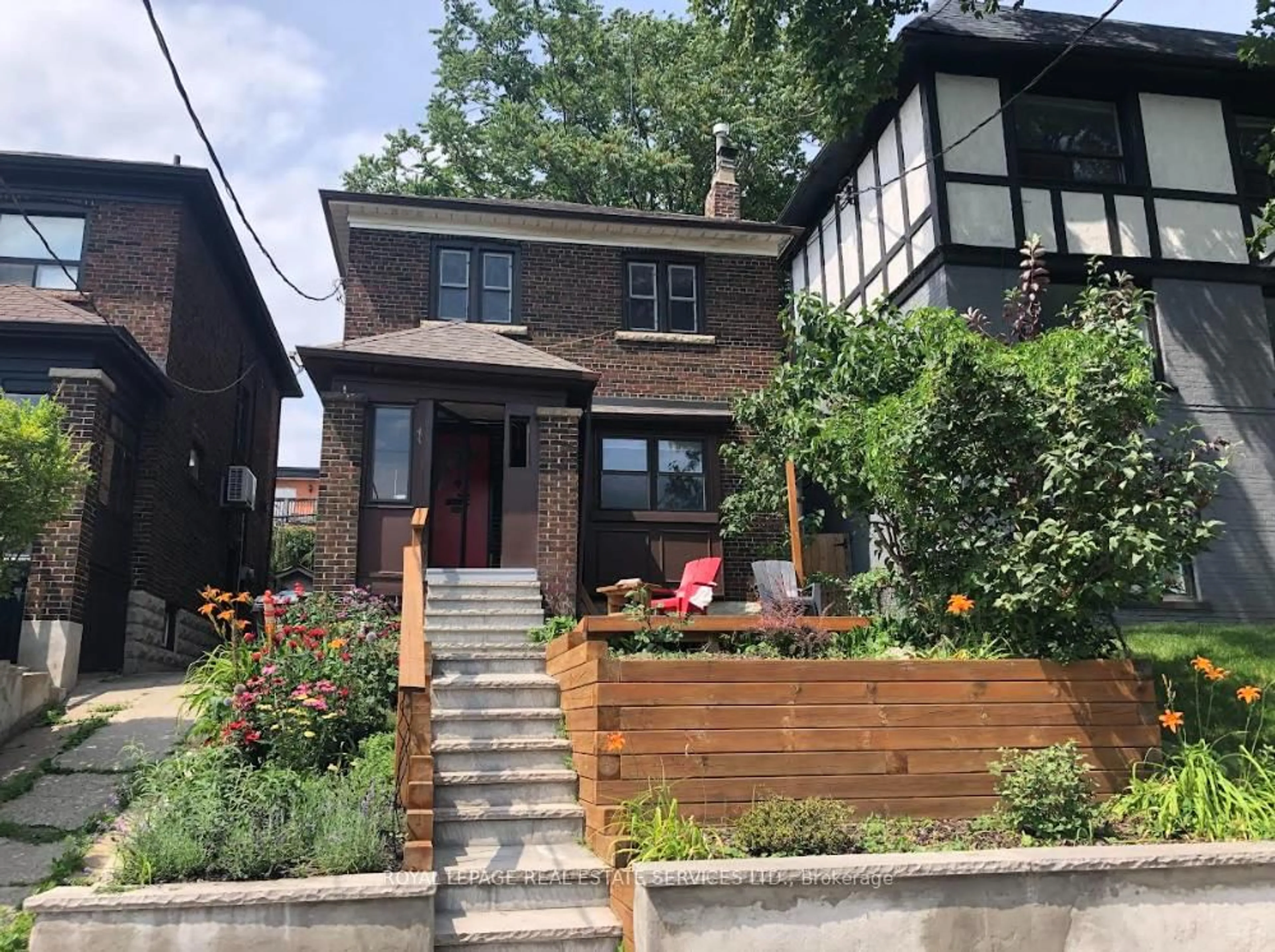 Home with brick exterior material, street for 40 Heydon Park Rd, Toronto Ontario M6J 2C8