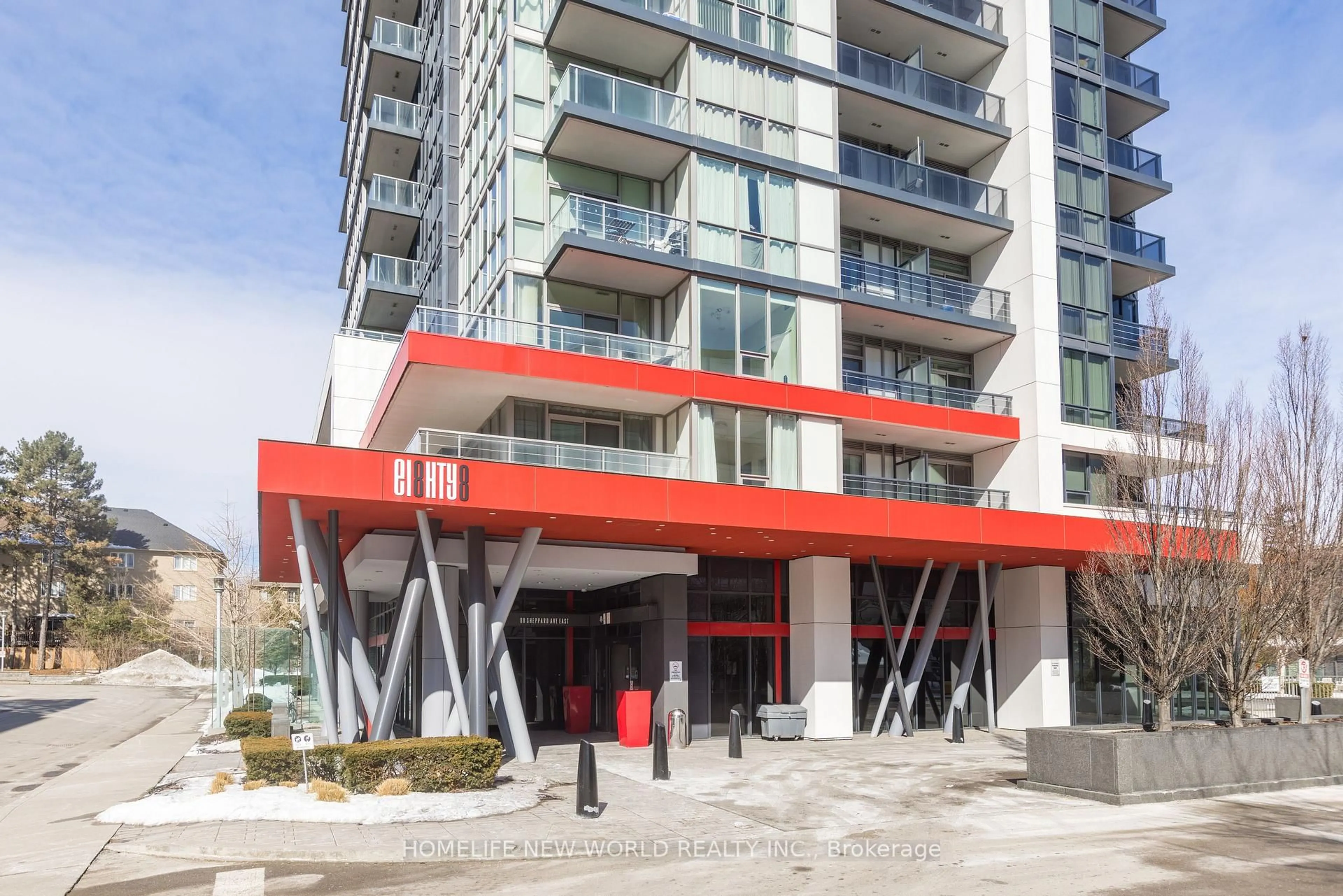 Indoor foyer for 88 Sheppard Ave #801, Toronto Ontario M2N 0G9