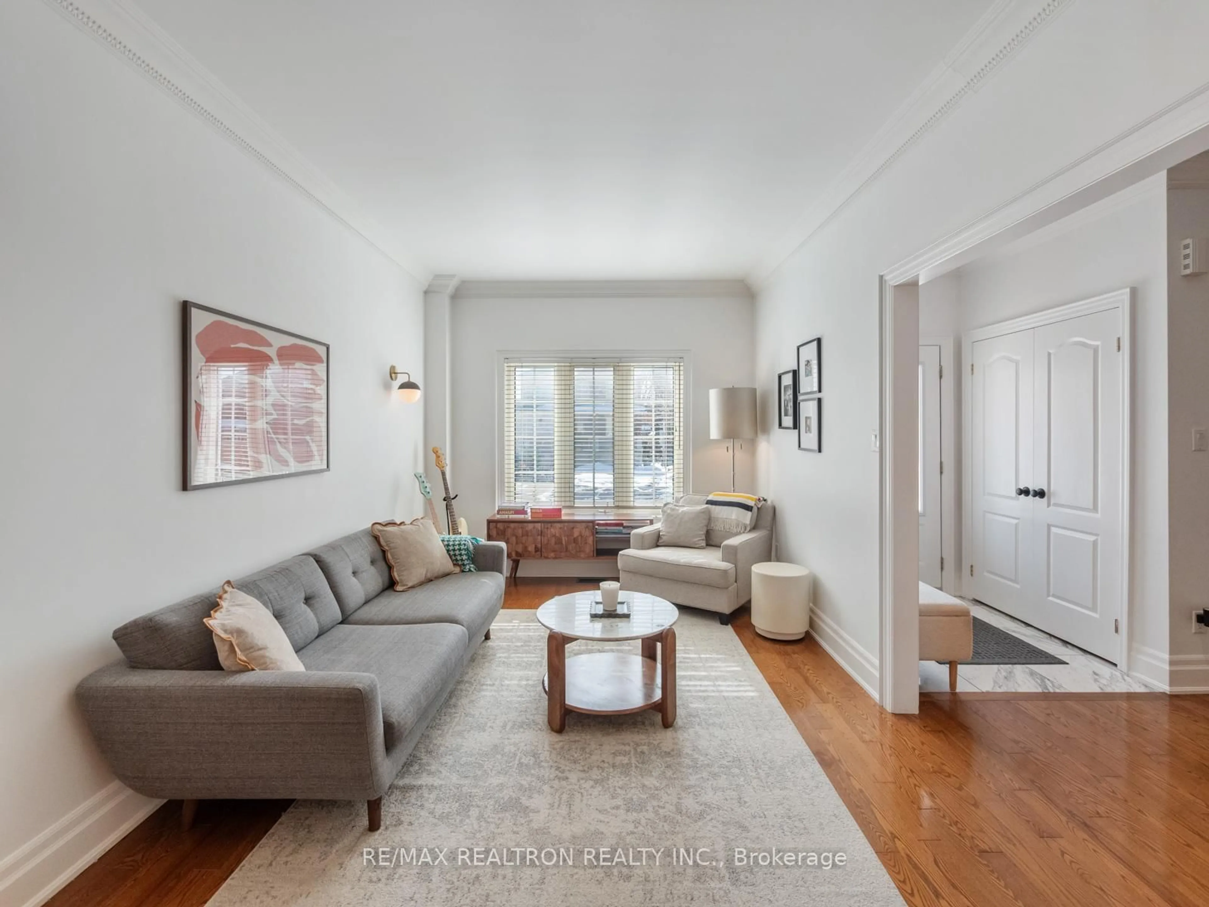 Living room with furniture, unknown for 4 Coates Ave, Toronto Ontario M6C 1K7