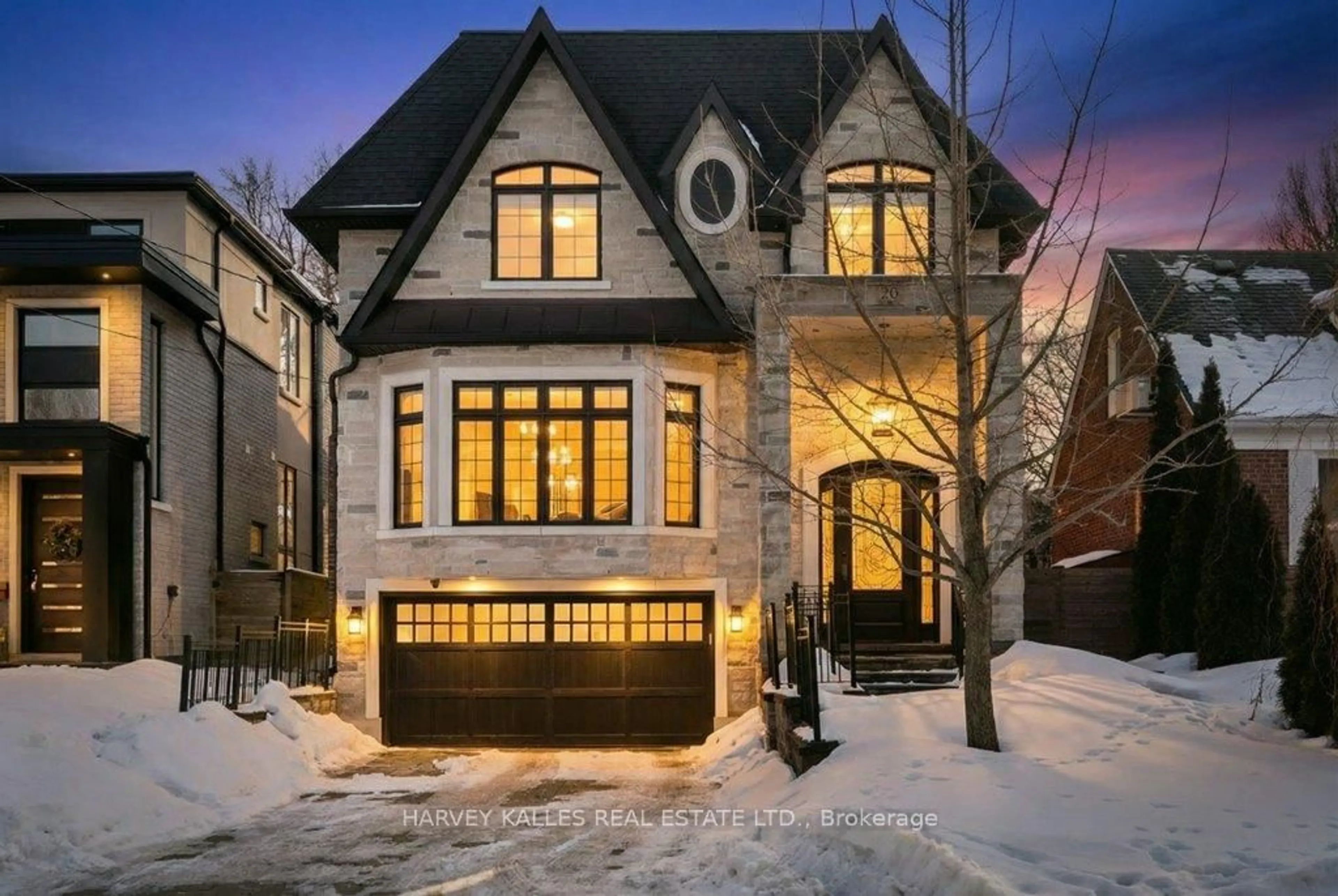 Home with brick exterior material, street for 20 Walker Rd, Toronto Ontario M2N 2K3