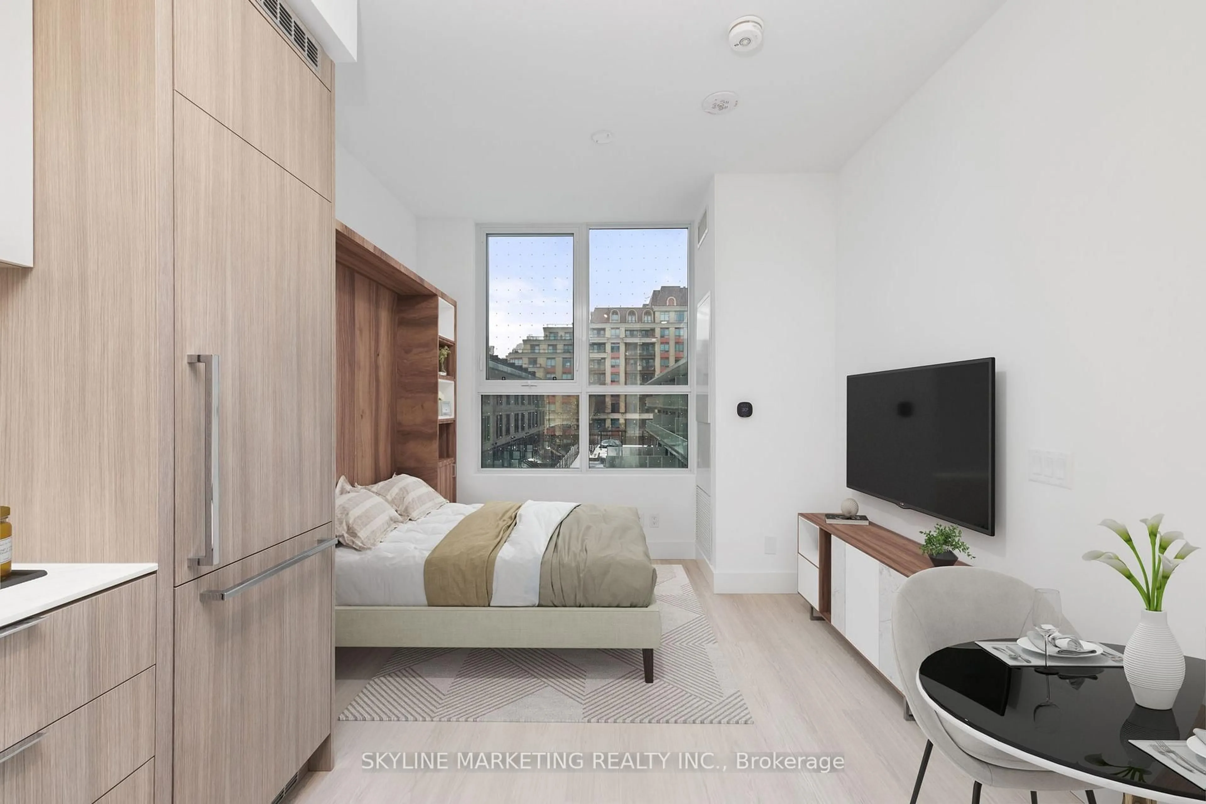 Bedroom with bed, unknown for 6 Greenbriar Rd #210, Toronto Ontario M2K 0H6