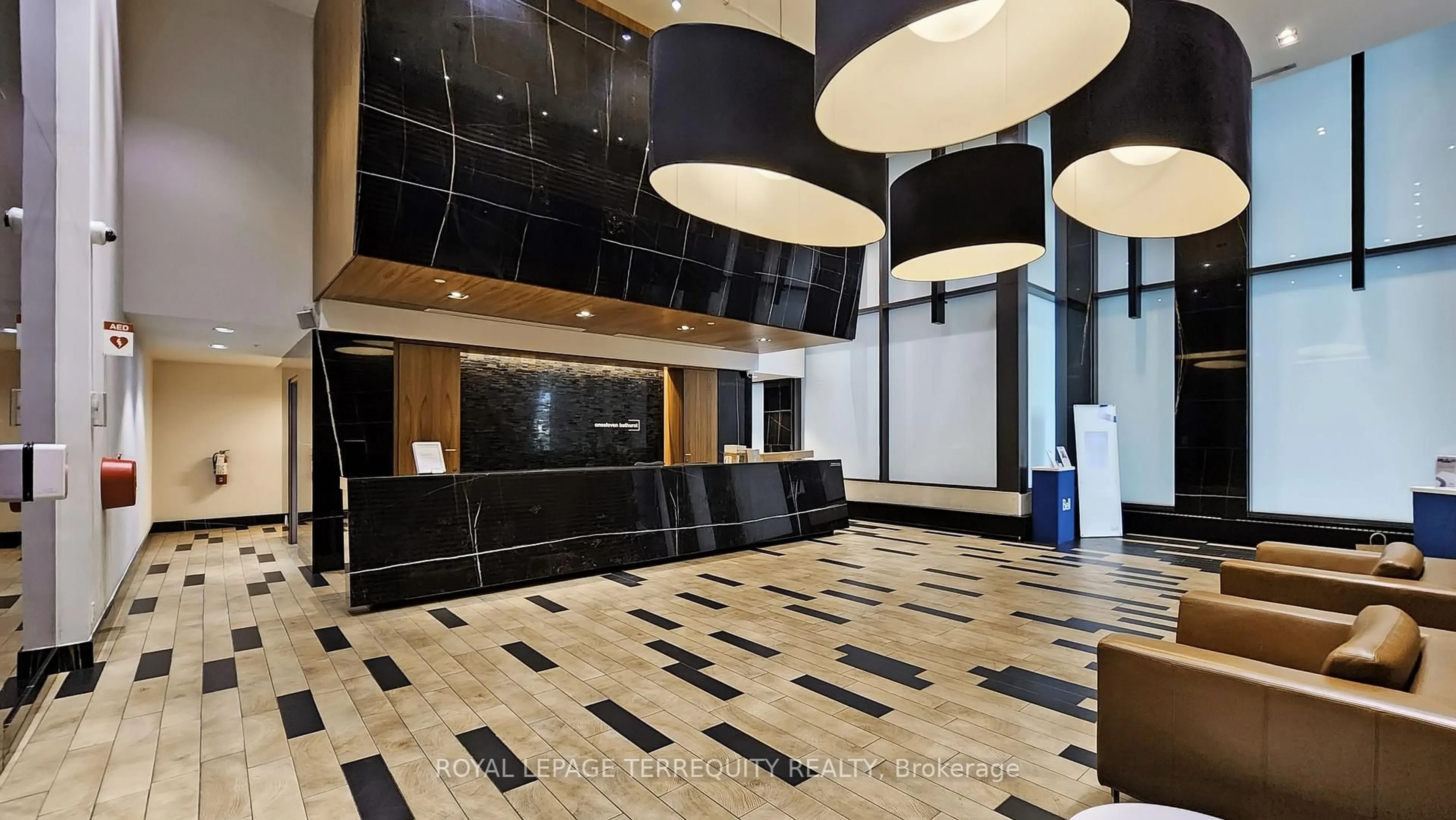 Lobby for 111 Bathurst St #1313, Toronto Ontario M5V 0M9