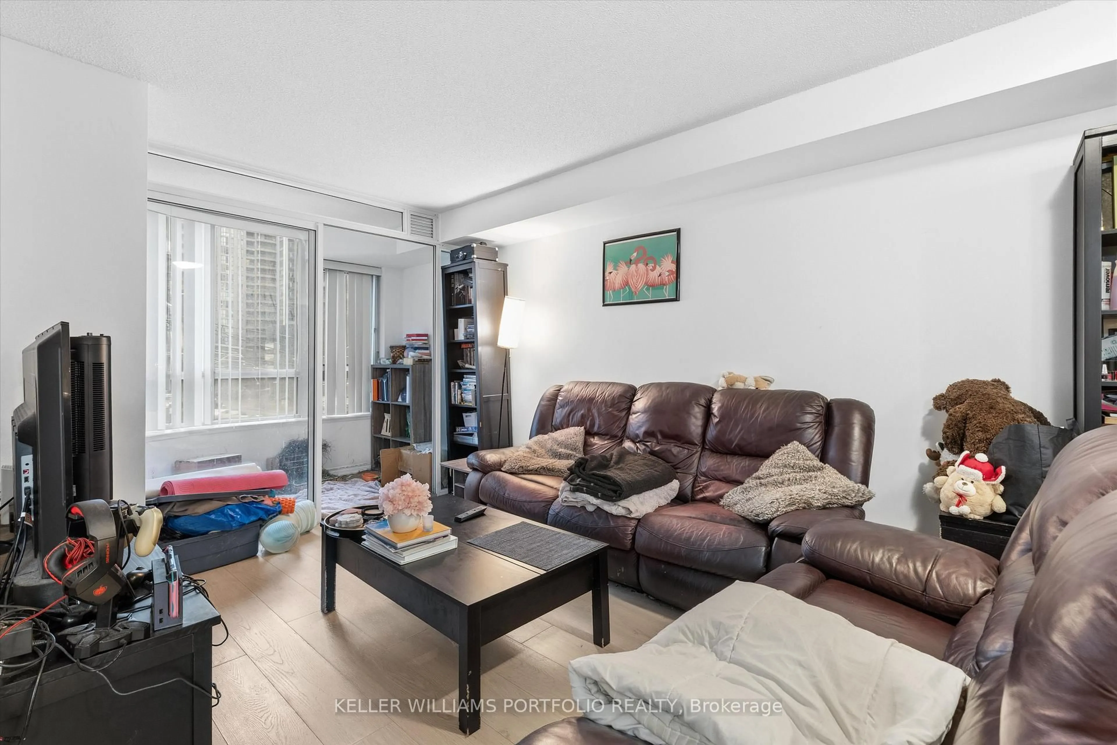 Living room with furniture, unknown for 801 Bay St #205, Toronto Ontario M5S 1Y9