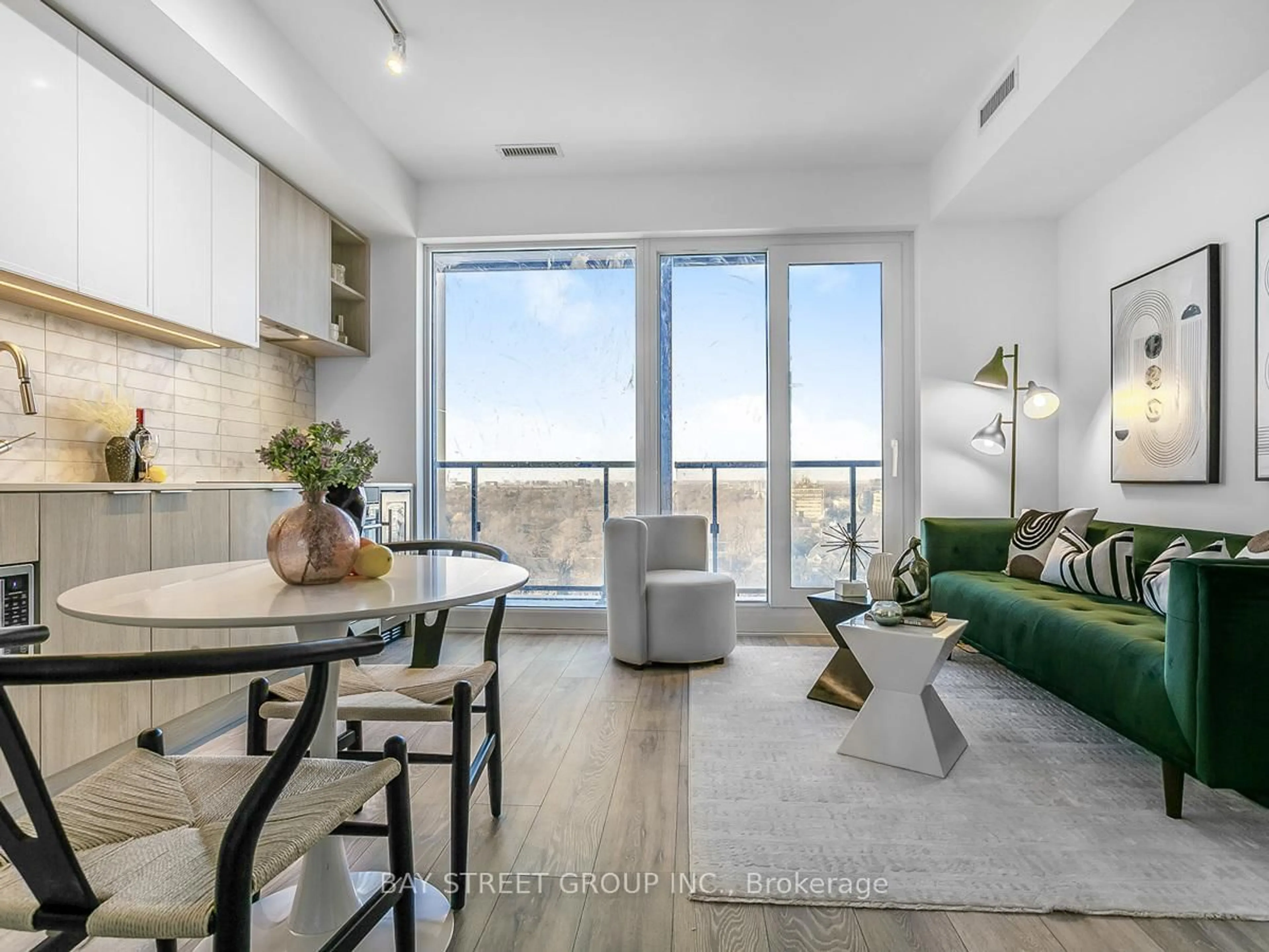 Living room with furniture, unknown for 2020 Bathurst St #1910, Toronto Ontario M5P 0A6