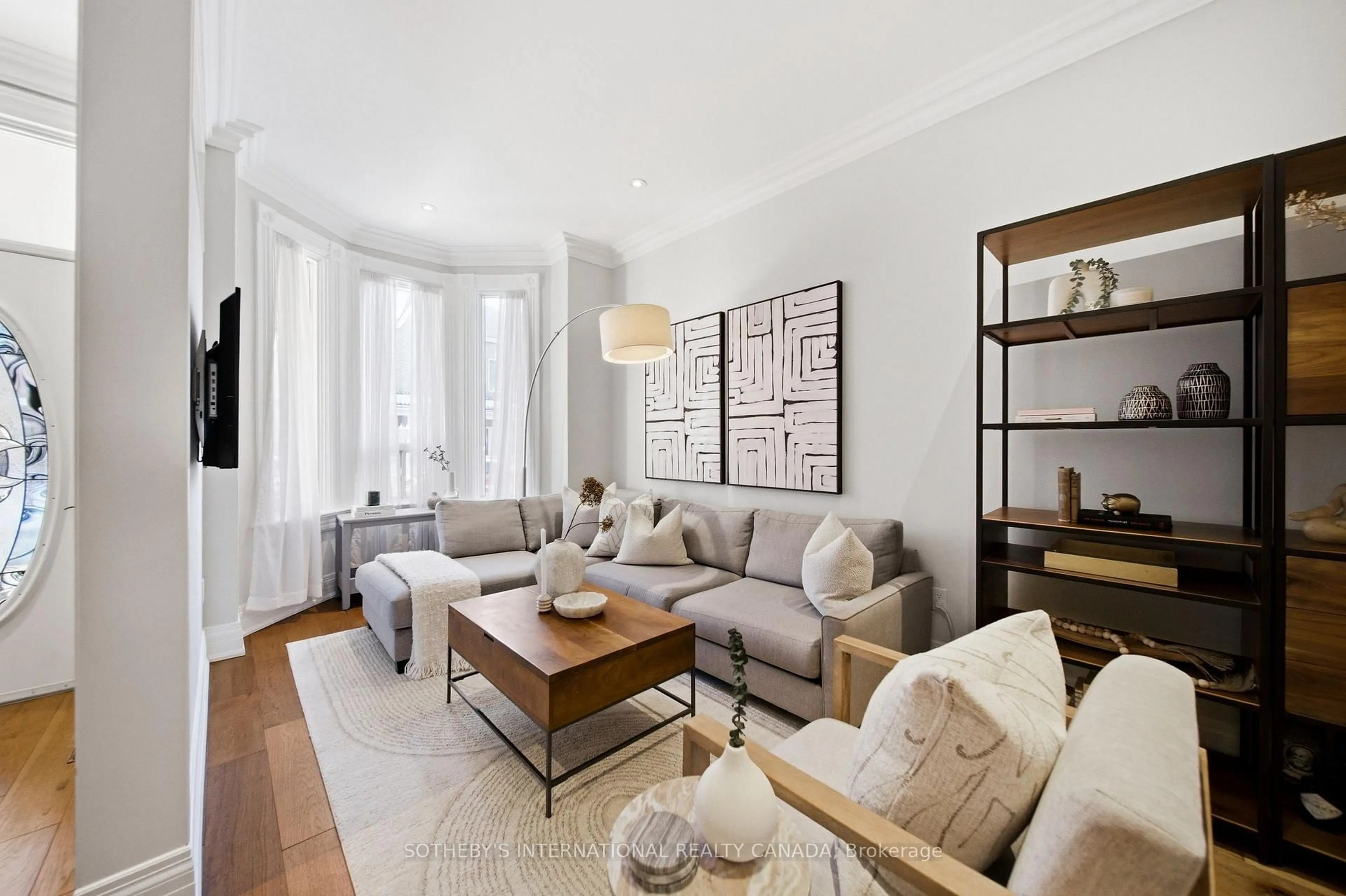 Living room with furniture, unknown for 12 Atkins Ave, Toronto Ontario M6K 1W1