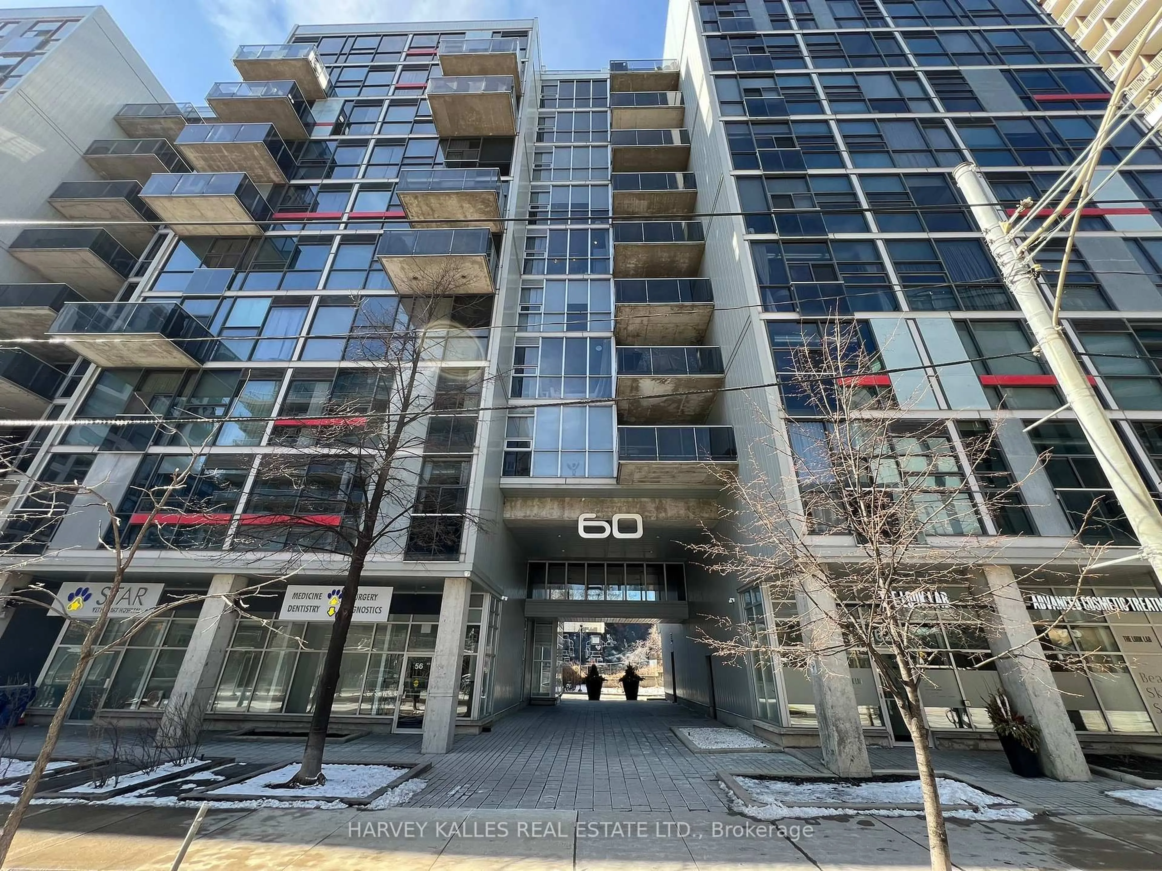 Indoor foyer for 60 Bathurst St #601, Toronto Ontario M5V 2P4