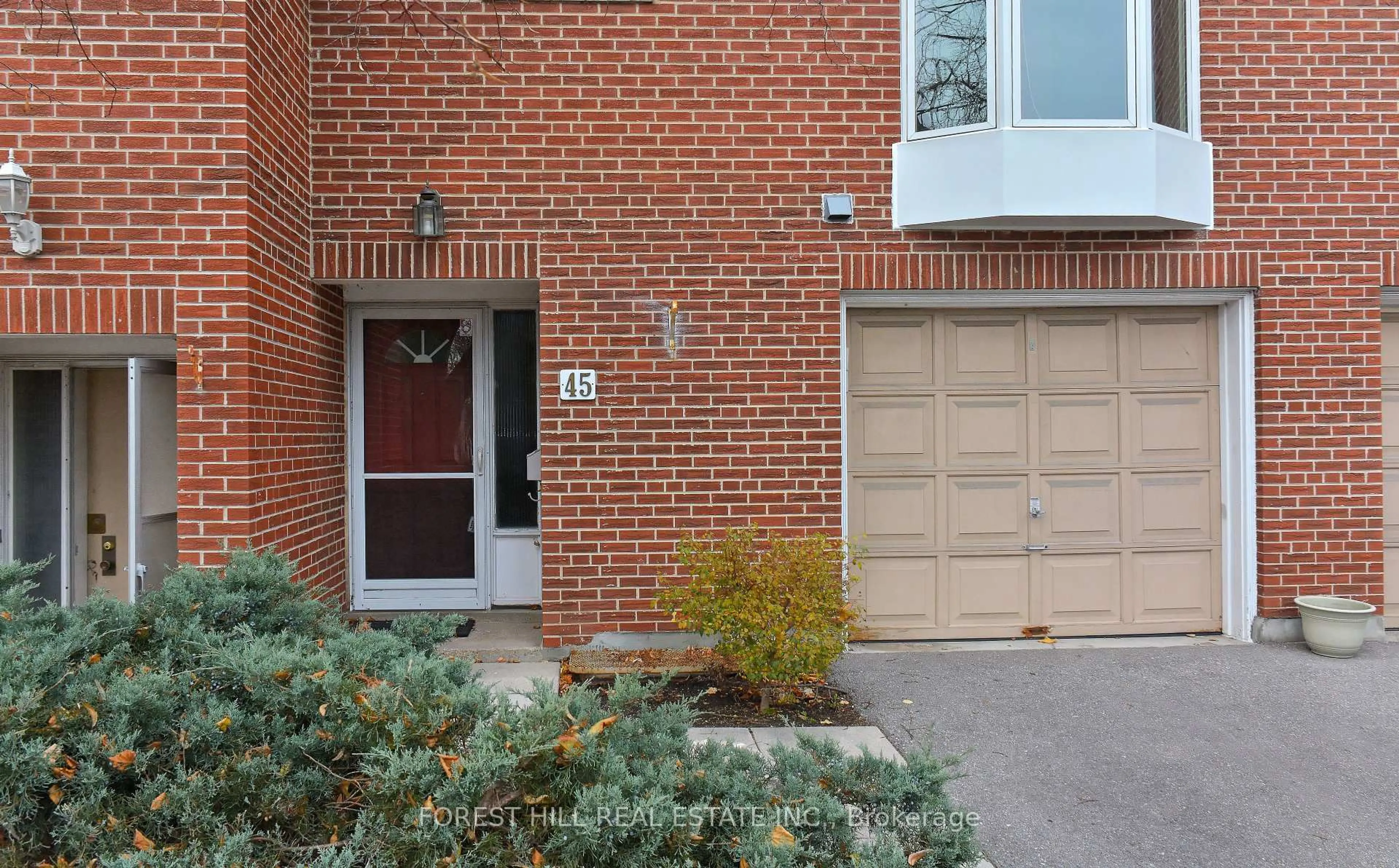 Home with brick exterior material, street for 45 Sugar Mill Way #259, Toronto Ontario M2L 1R5