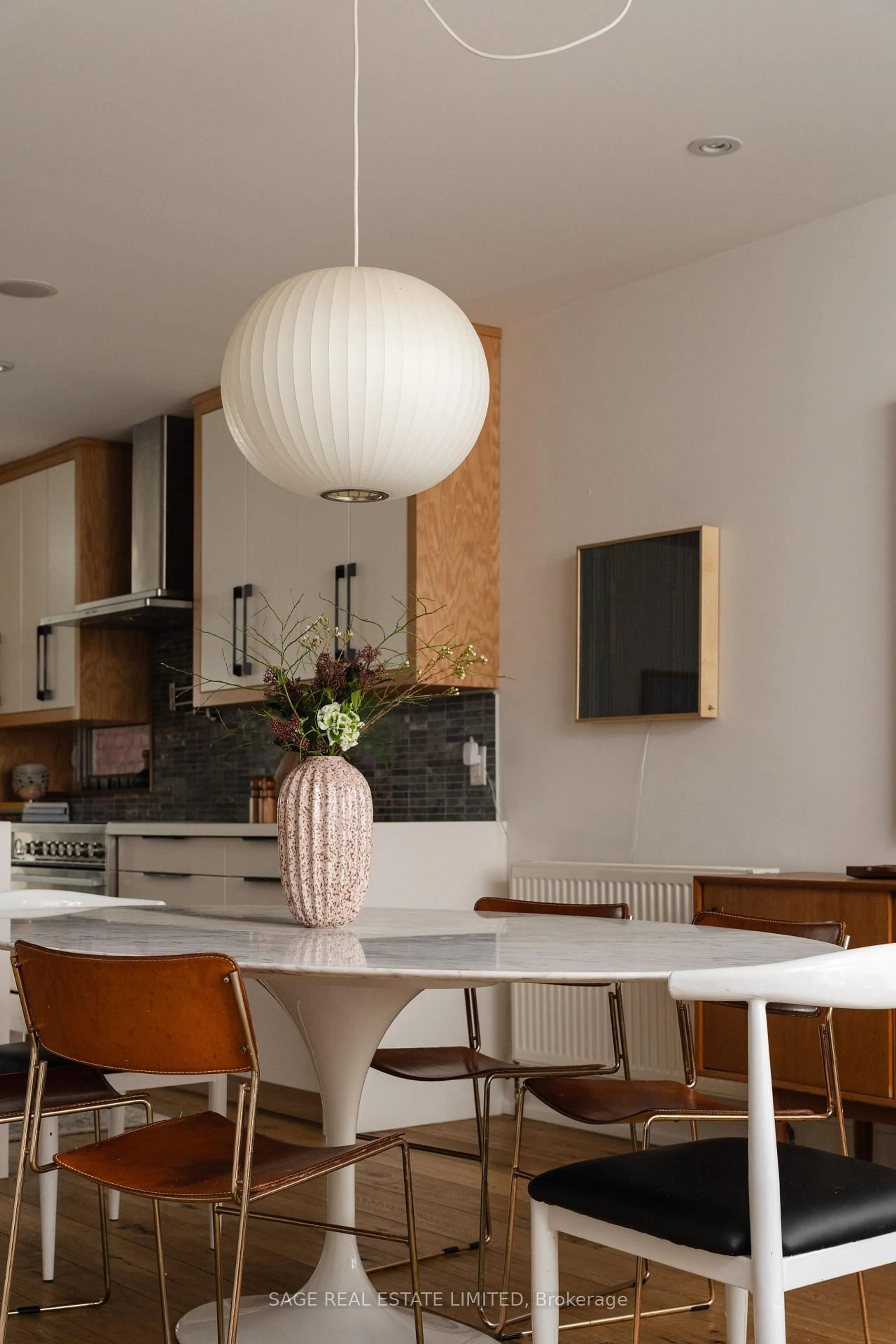 Contemporary kitchen, ceramic/tile floor for 128 Argyle St, Toronto Ontario M6J 1N9