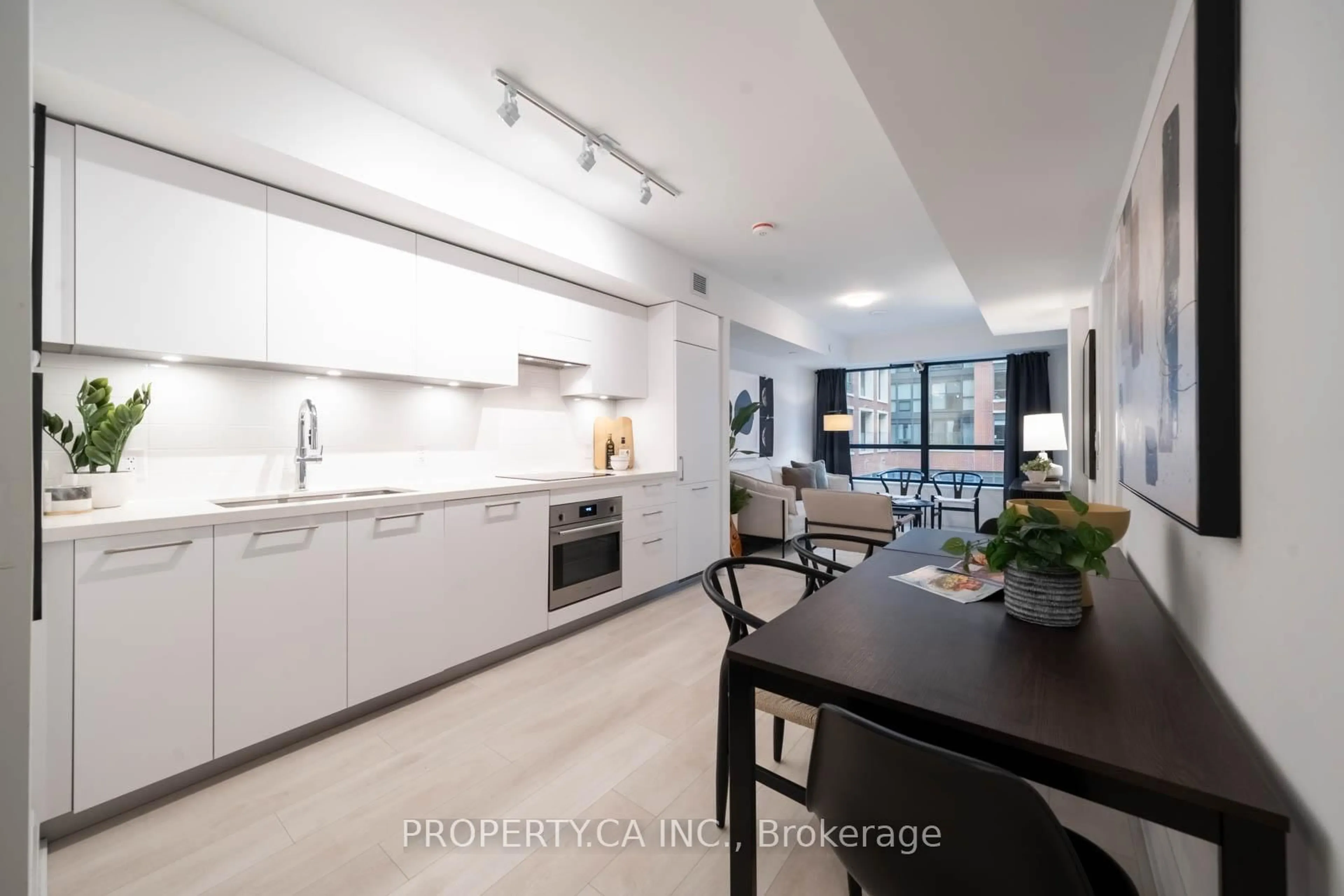 Open concept kitchen, unknown for 33 Frederick Todd Way #303, Toronto Ontario M4G 0C9