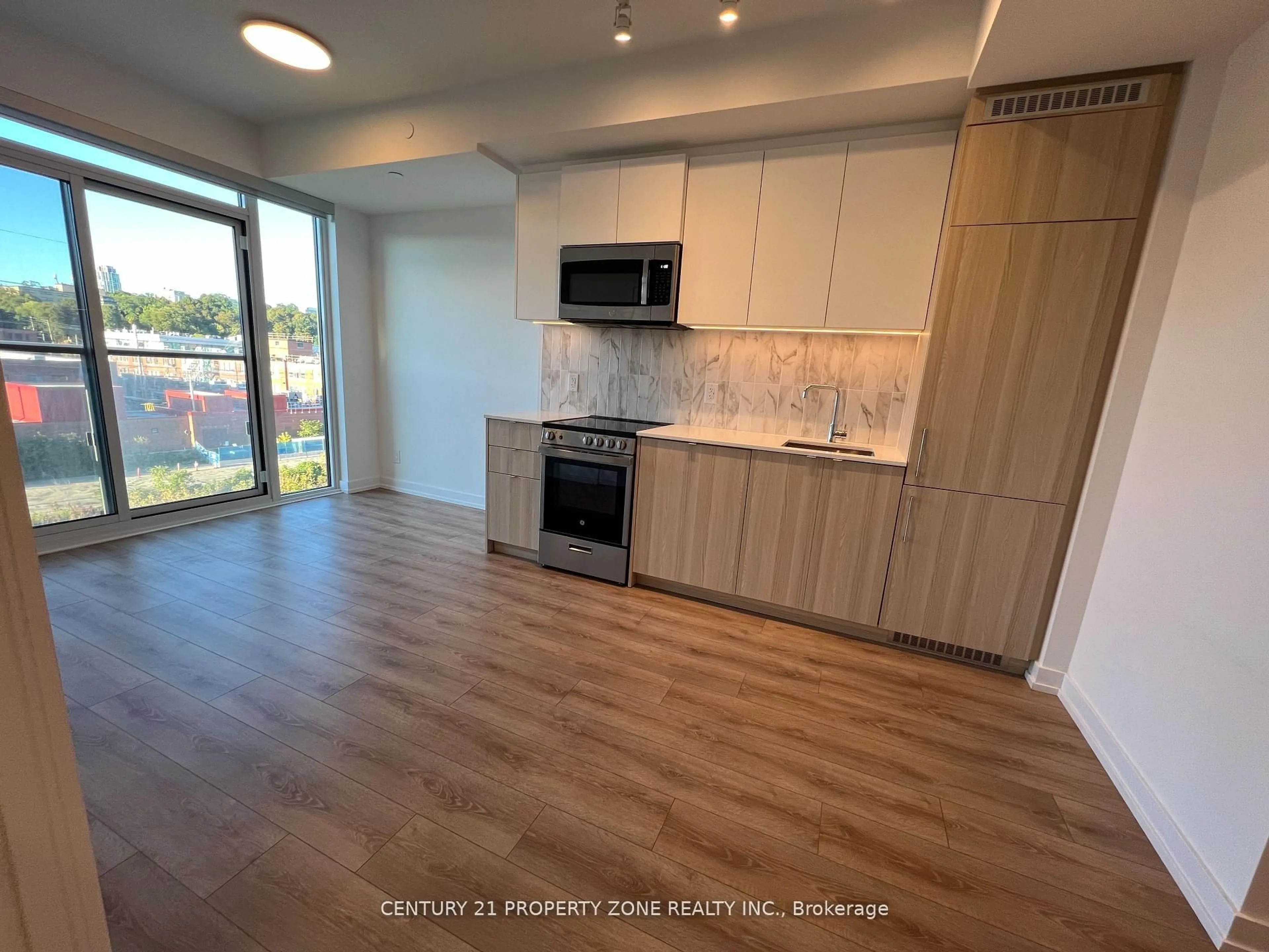 Open concept kitchen, unknown for 500 Dupont St #512, Toronto Ontario M6G 0B8