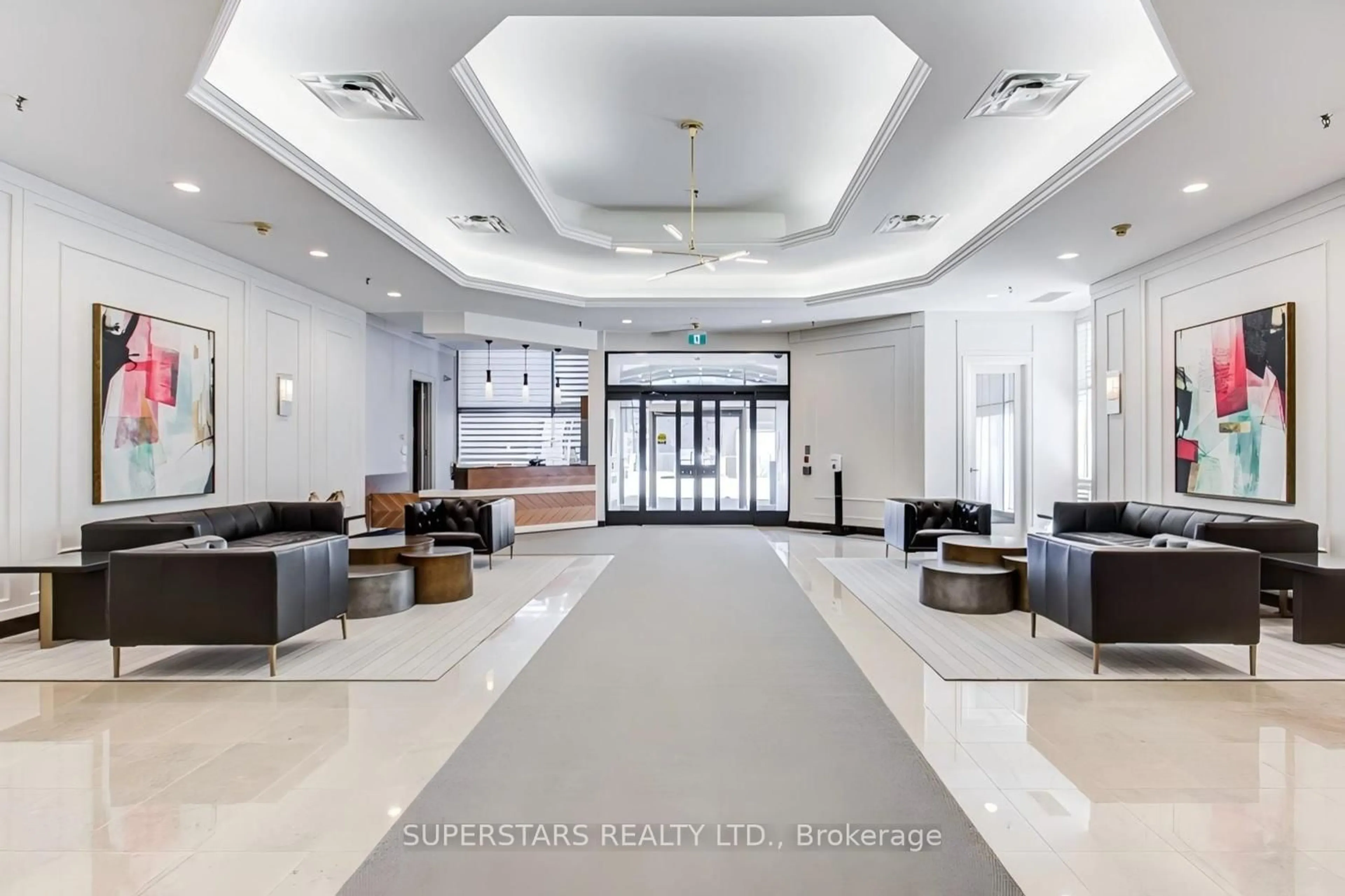 Lobby for 8 Hillcrest Ave #1509, Toronto Ontario M2N 6Y6