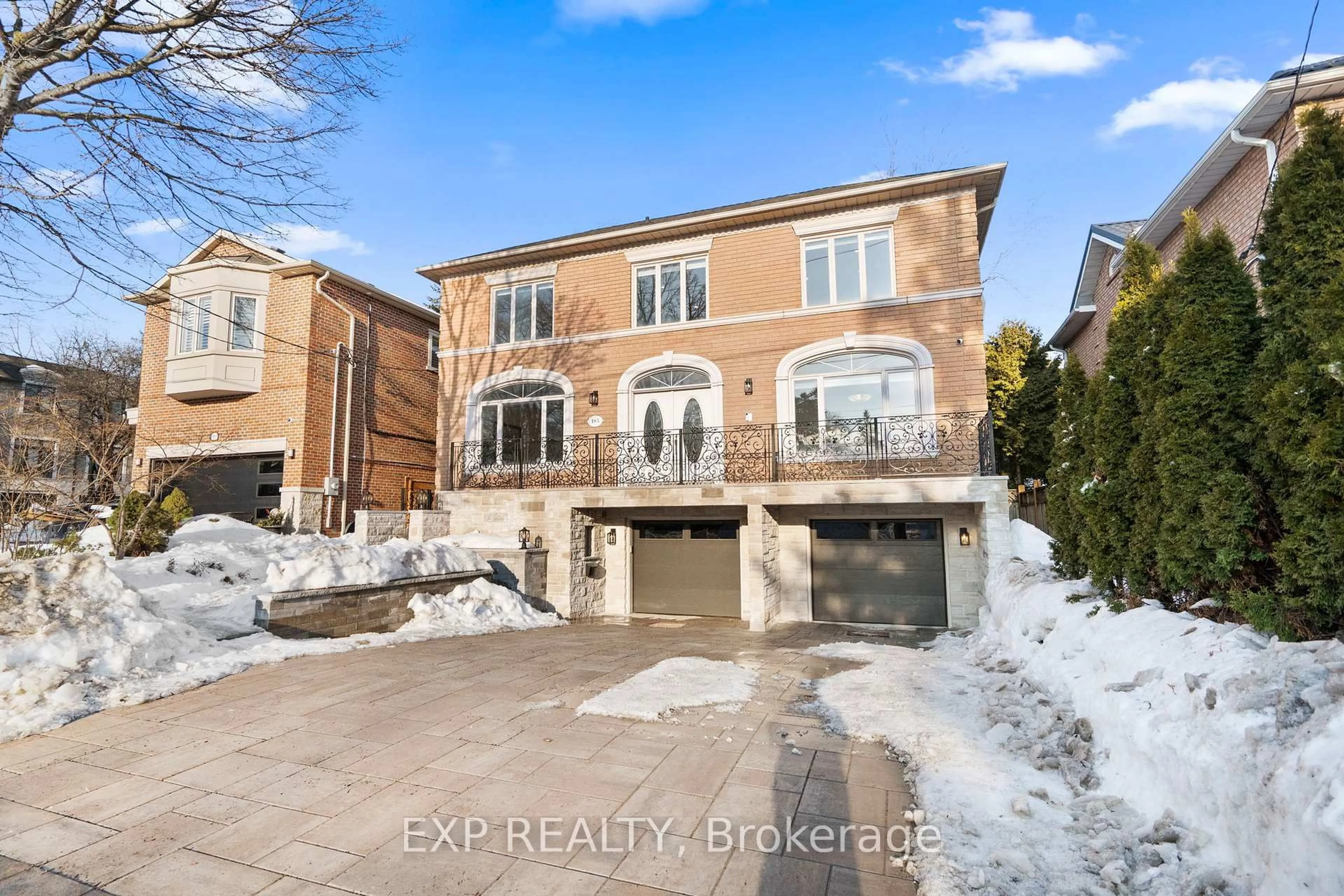 Home with brick exterior material, street for 185 Wilfred Ave, Toronto Ontario M2N 5C8