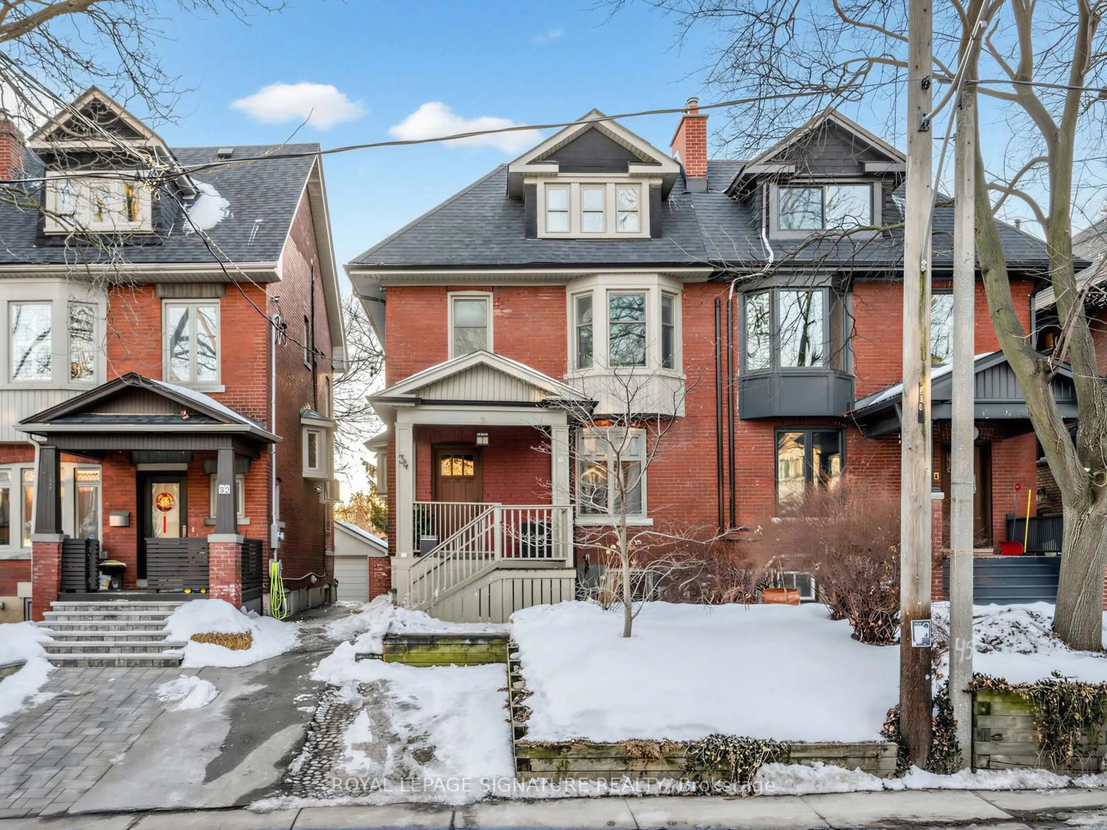 Home with brick exterior material, street for 34 Alberta Ave, Toronto Ontario M6H 2R6