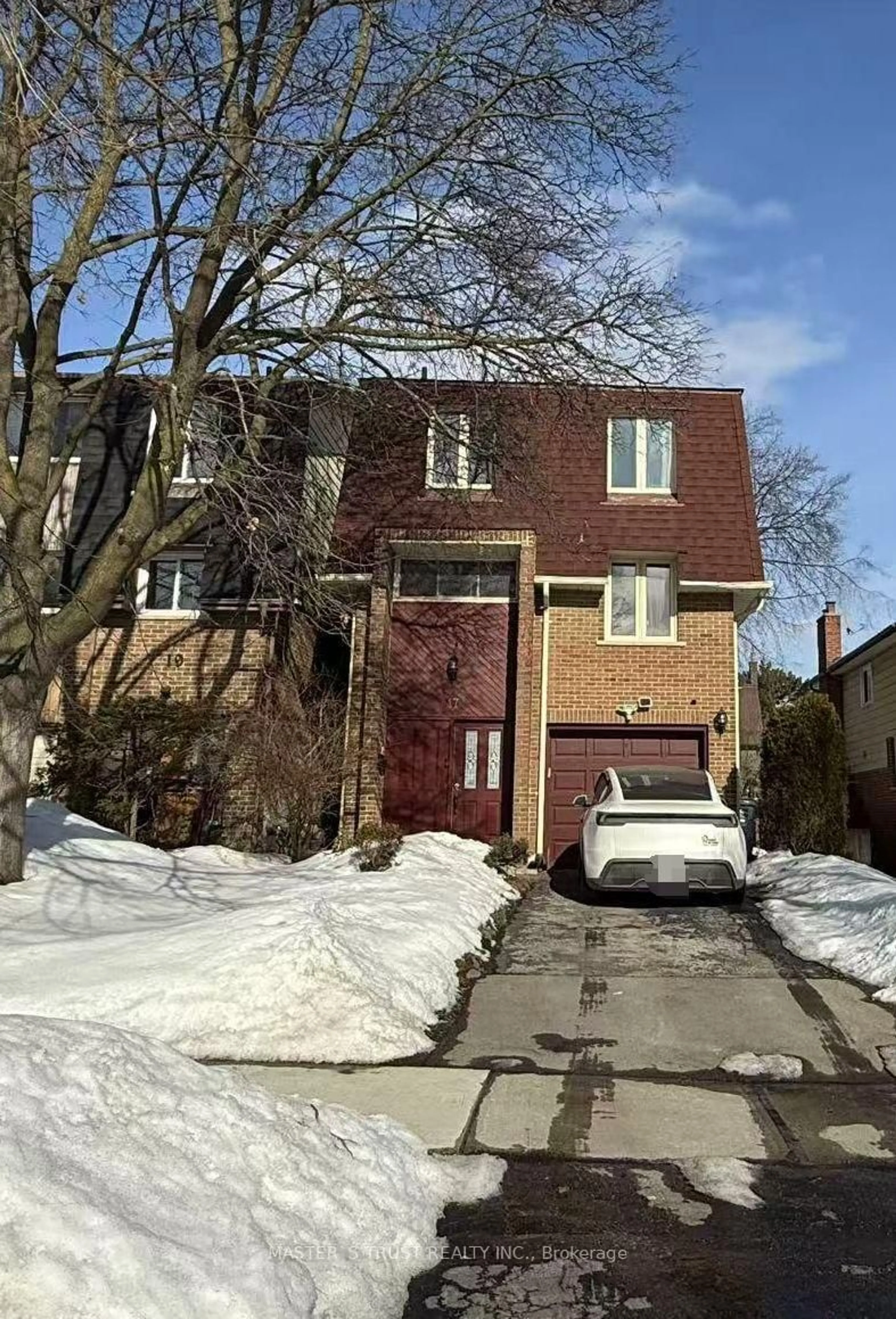 Home with brick exterior material, street for 17 Harnworth Dr, Toronto Ontario M2H 3C1