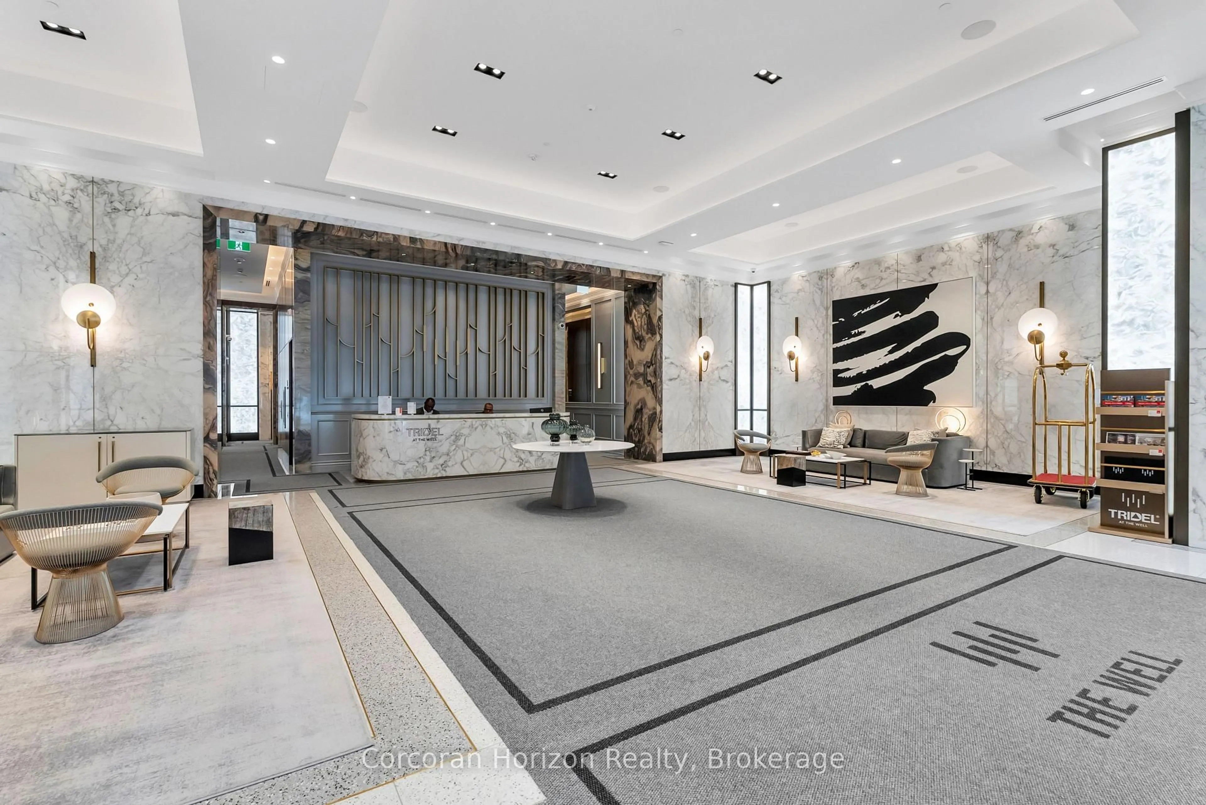 Lobby for 455 Wellington St #610, Toronto Ontario M5J 2R2